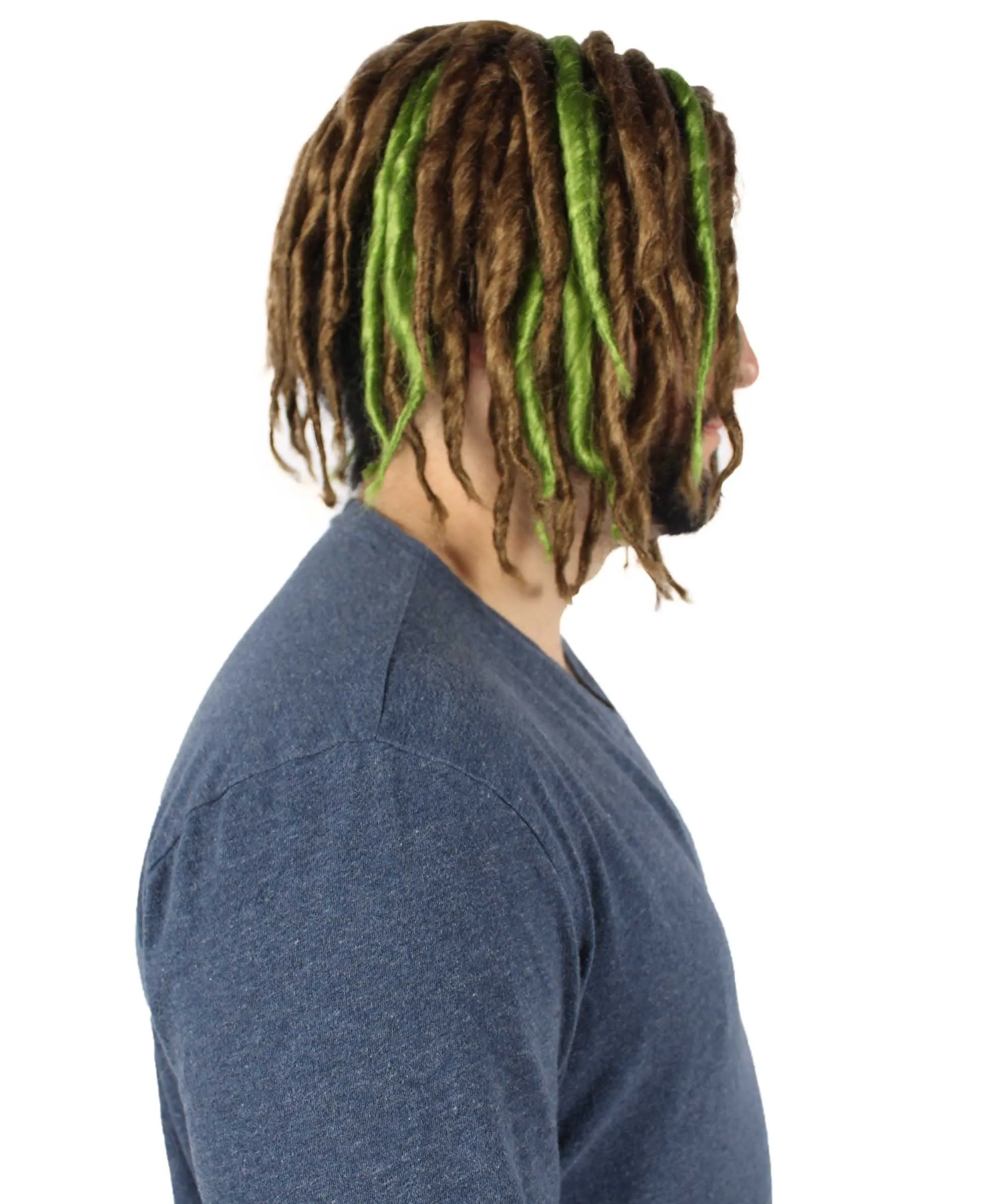 HPO Adult Men's Multiple Pump Hefner Rapper Dreadlock Wig