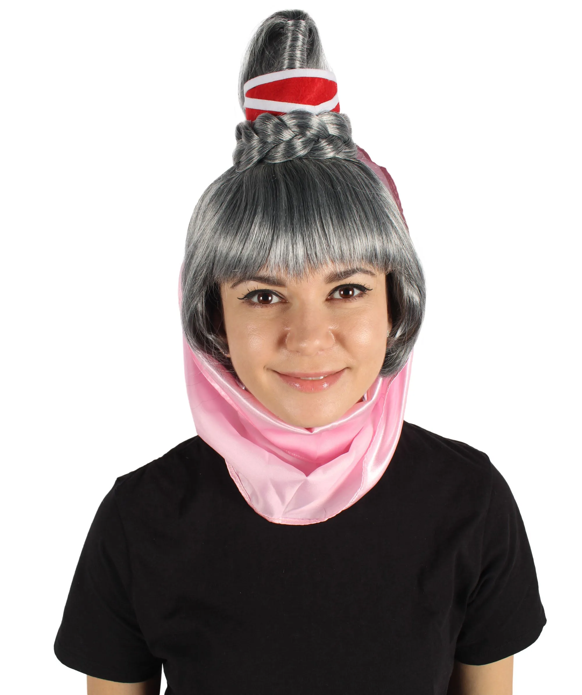 HPO Adult Women 60s American Sitcom Blond Genie Wig I Synthetic Soft Fiber Hair I Perfect for your next Halloween & Christmas Party Multiple Color Option