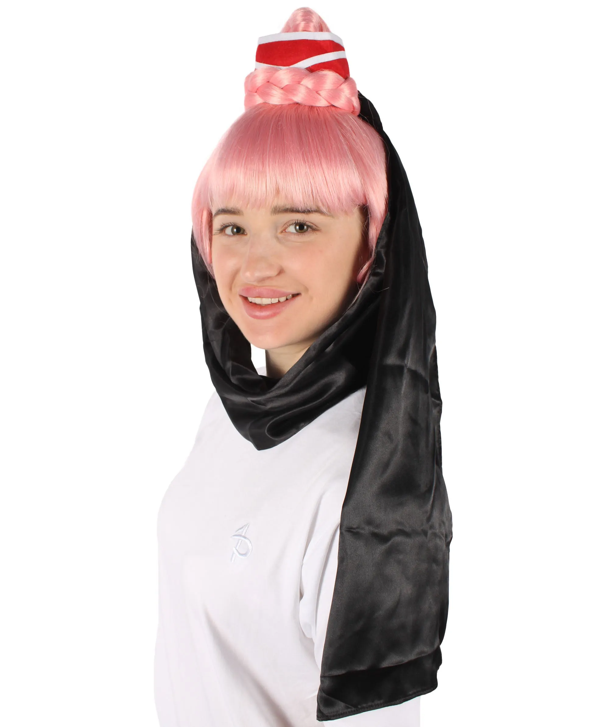 HPO Adult Women 60s American Sitcom Blond Genie Wig I Synthetic Soft Fiber Hair I Perfect for your next Halloween & Christmas Party Multiple Color Option