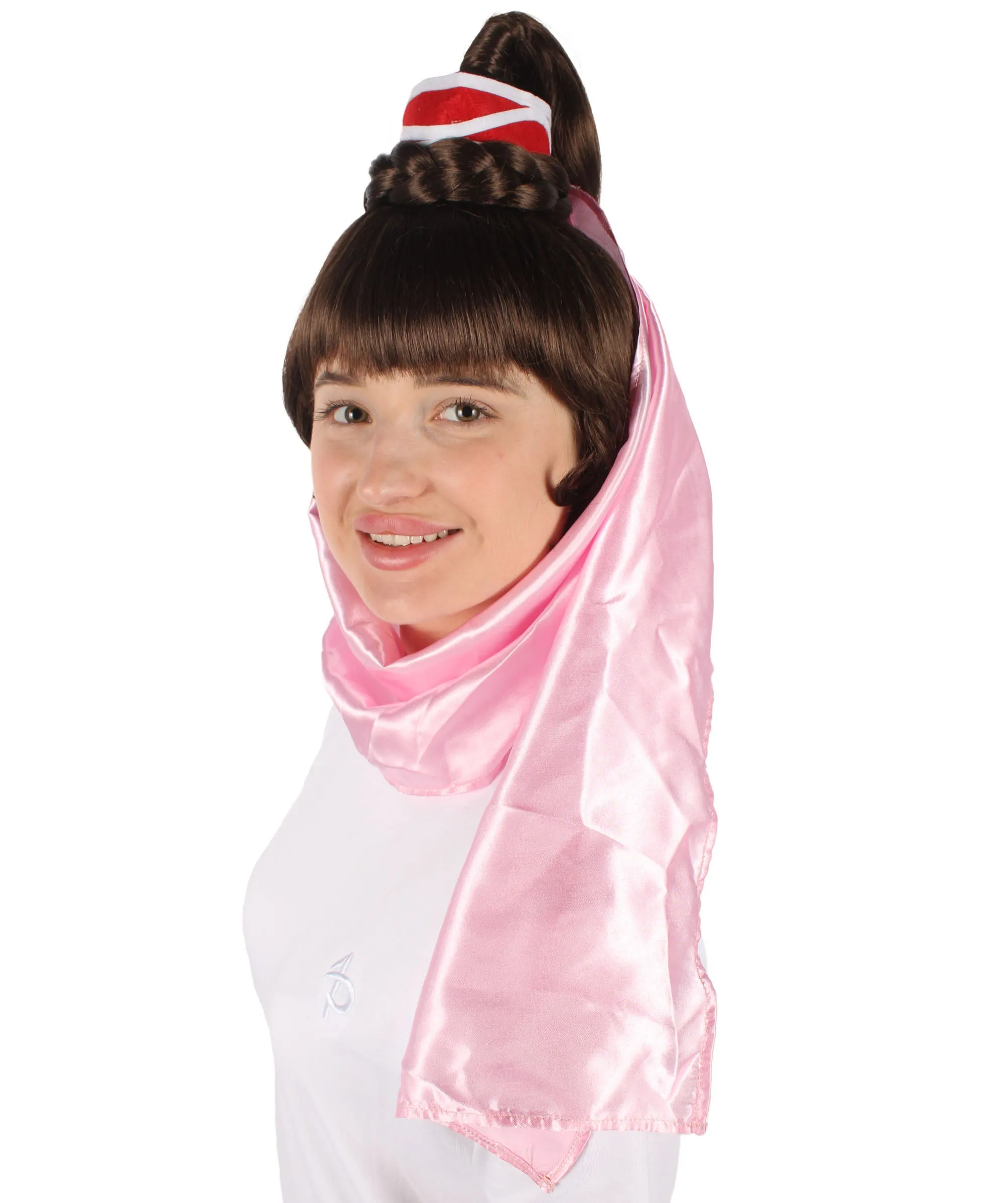 HPO Adult Women 60s American Sitcom Blond Genie Wig I Synthetic Soft Fiber Hair I Perfect for your next Halloween & Christmas Party Multiple Color Option