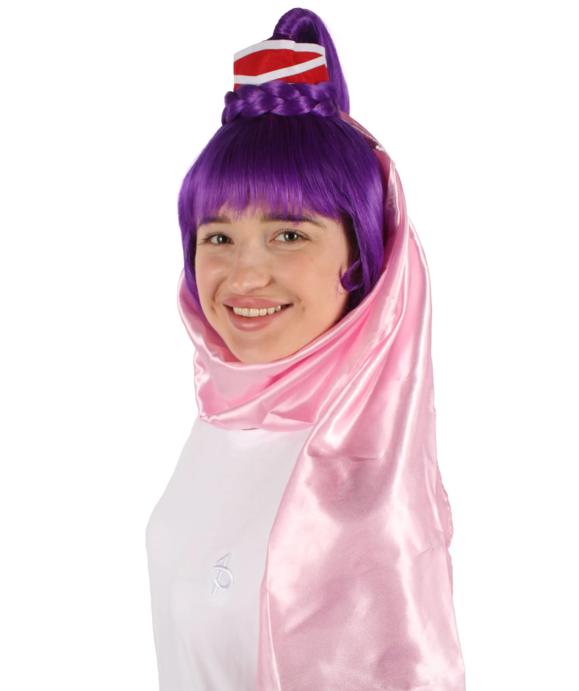 HPO Adult Women 60s American Sitcom Blond Genie Wig I Synthetic Soft Fiber Hair I Perfect for your next Halloween & Christmas Party Multiple Color Option