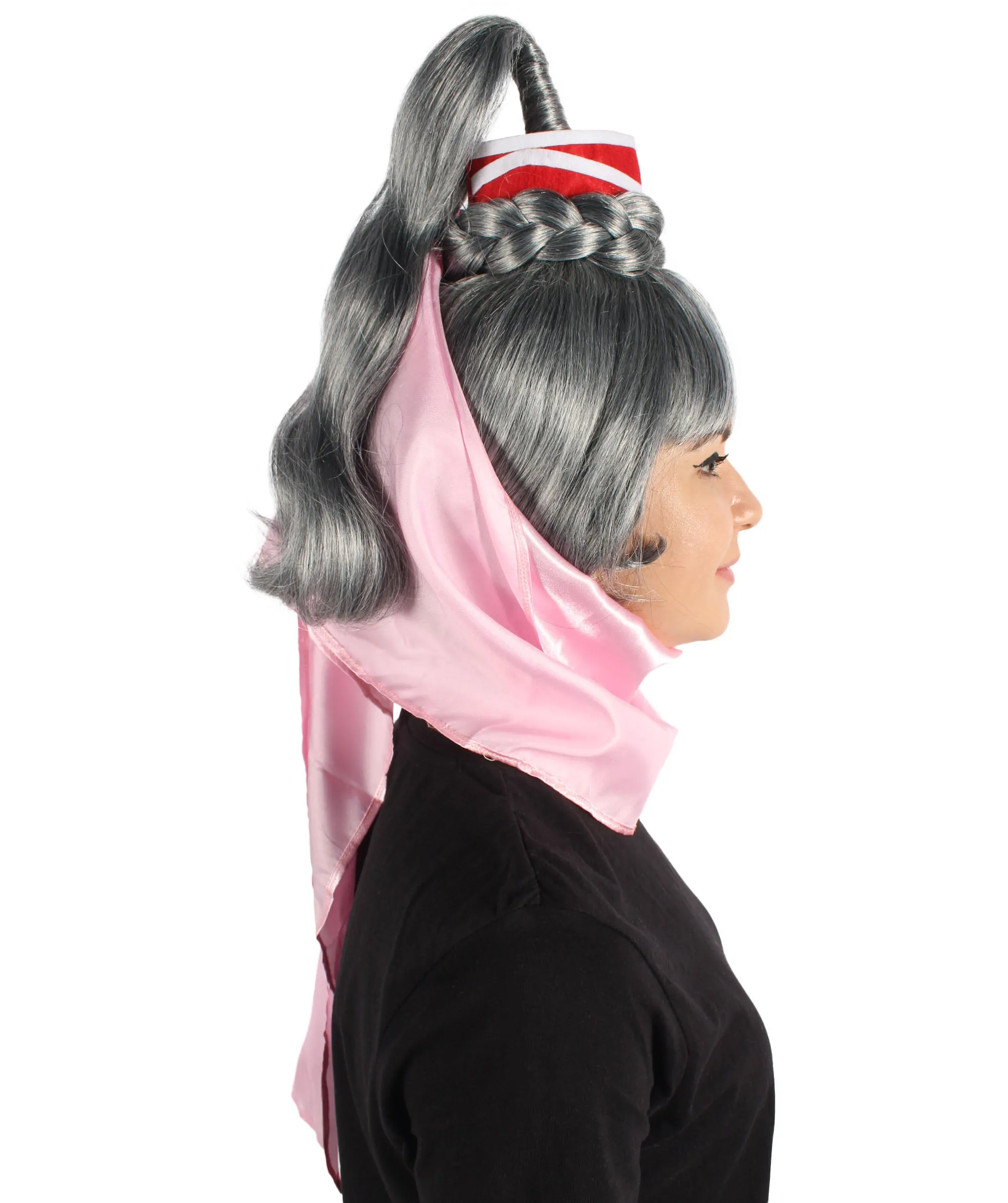 HPO Adult Women 60s American Sitcom Blond Genie Wig I Synthetic Soft Fiber Hair I Perfect for your next Halloween & Christmas Party Multiple Color Option