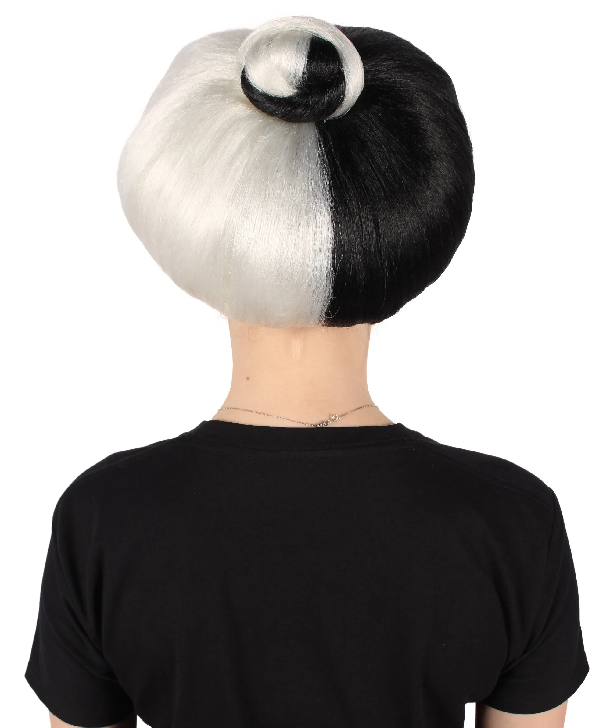 HPO Adult Women Evil Stepmother Heart-shaped Pompadour Multiple color options I Capless Cap Design for Comfort
