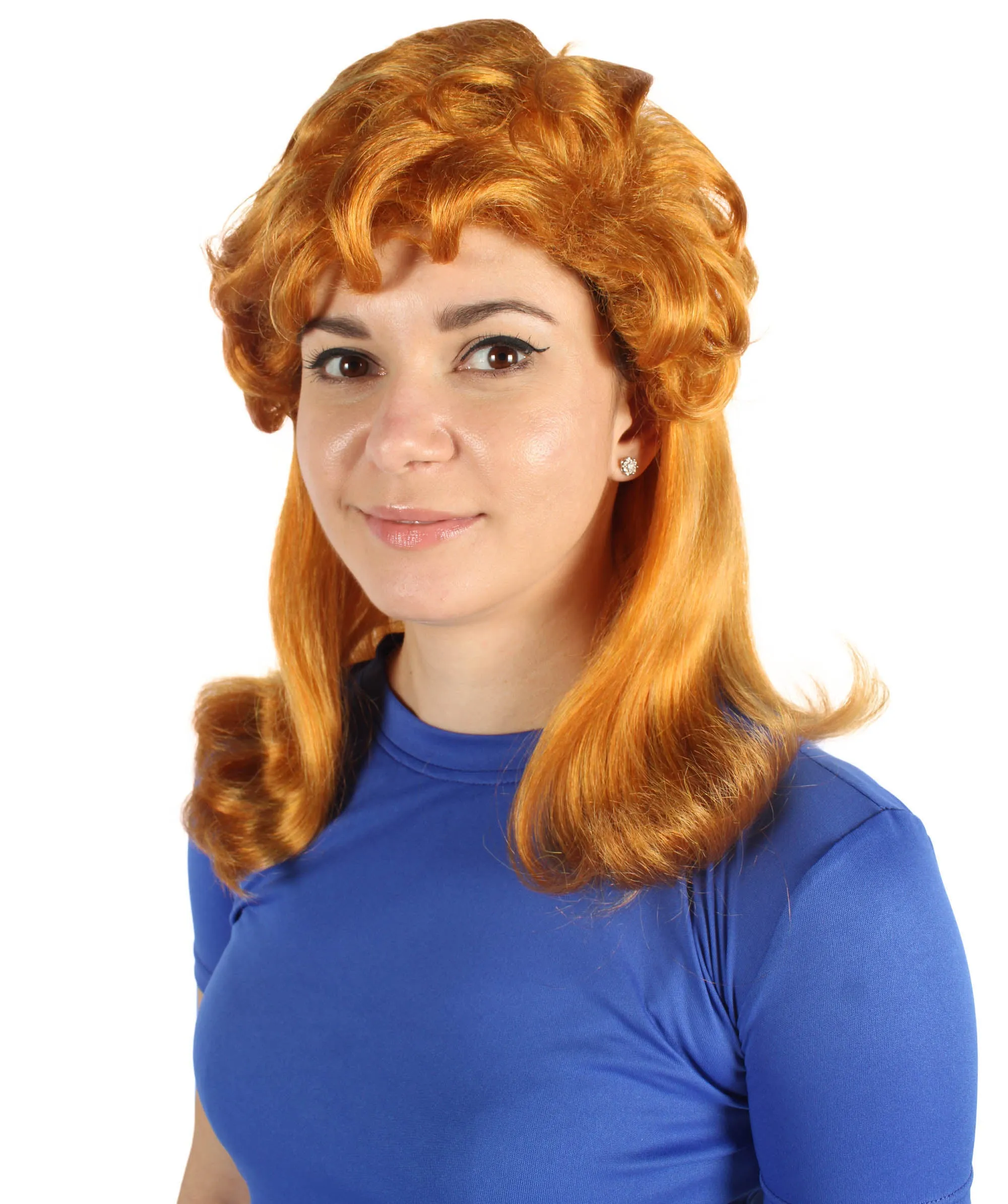 HPO Adult Women's American Drag Queen Cosplay Wig I Perfect for Halloween and Cosplay I Flame-retardant Synthetic Fiber
