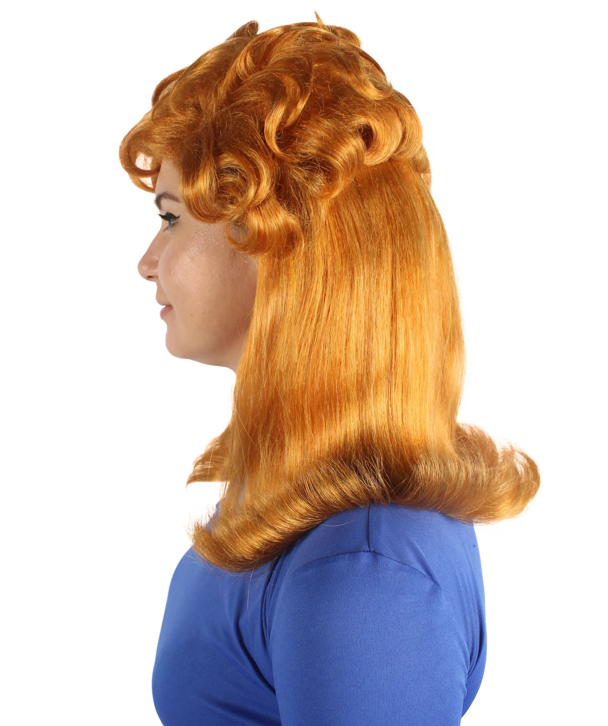 HPO Adult Women's American Drag Queen Cosplay Wig I Perfect for Halloween and Cosplay I Flame-retardant Synthetic Fiber