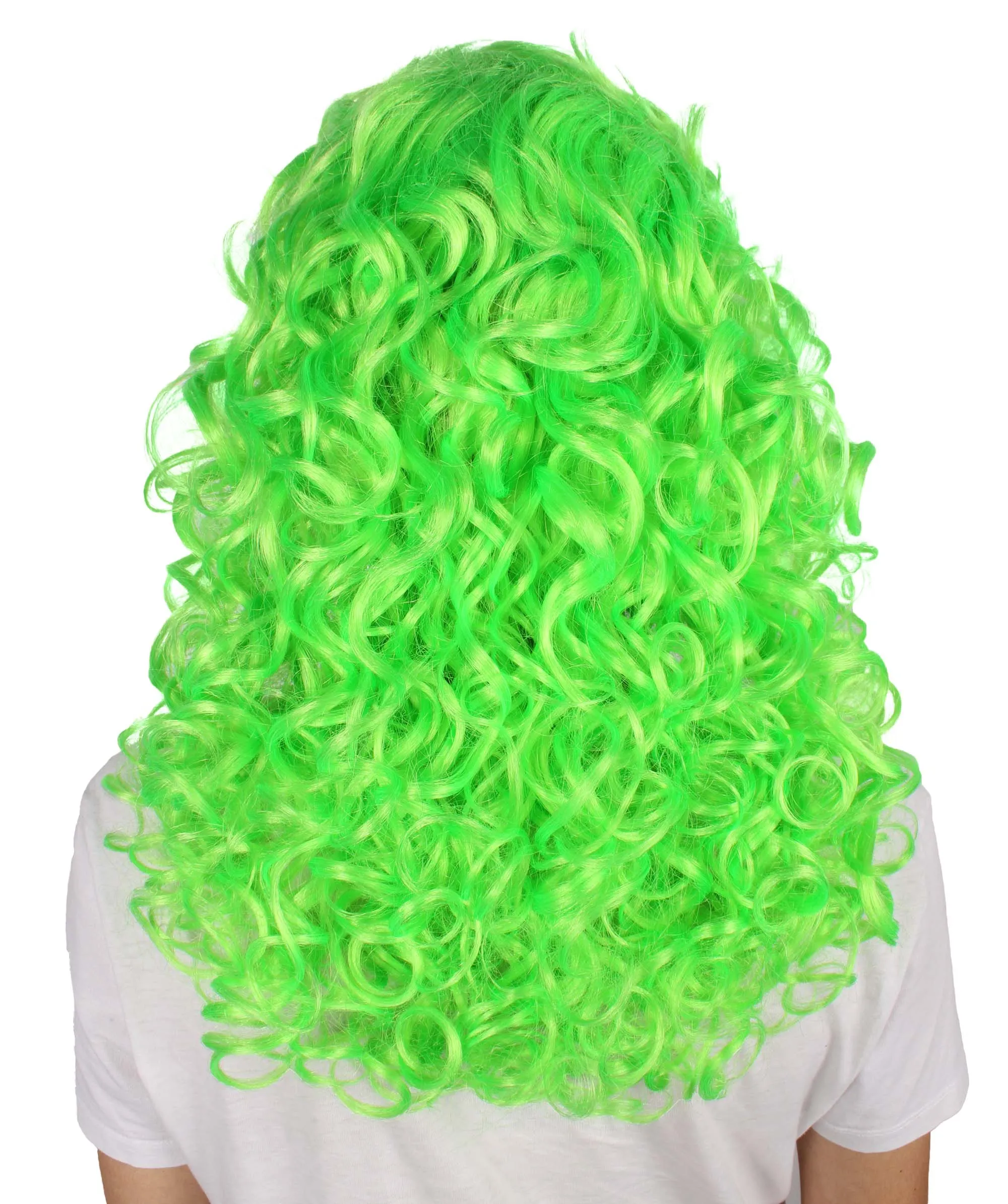 HPO Adult Women's Long Curly Country Singer Wig | Multiple Color Options
