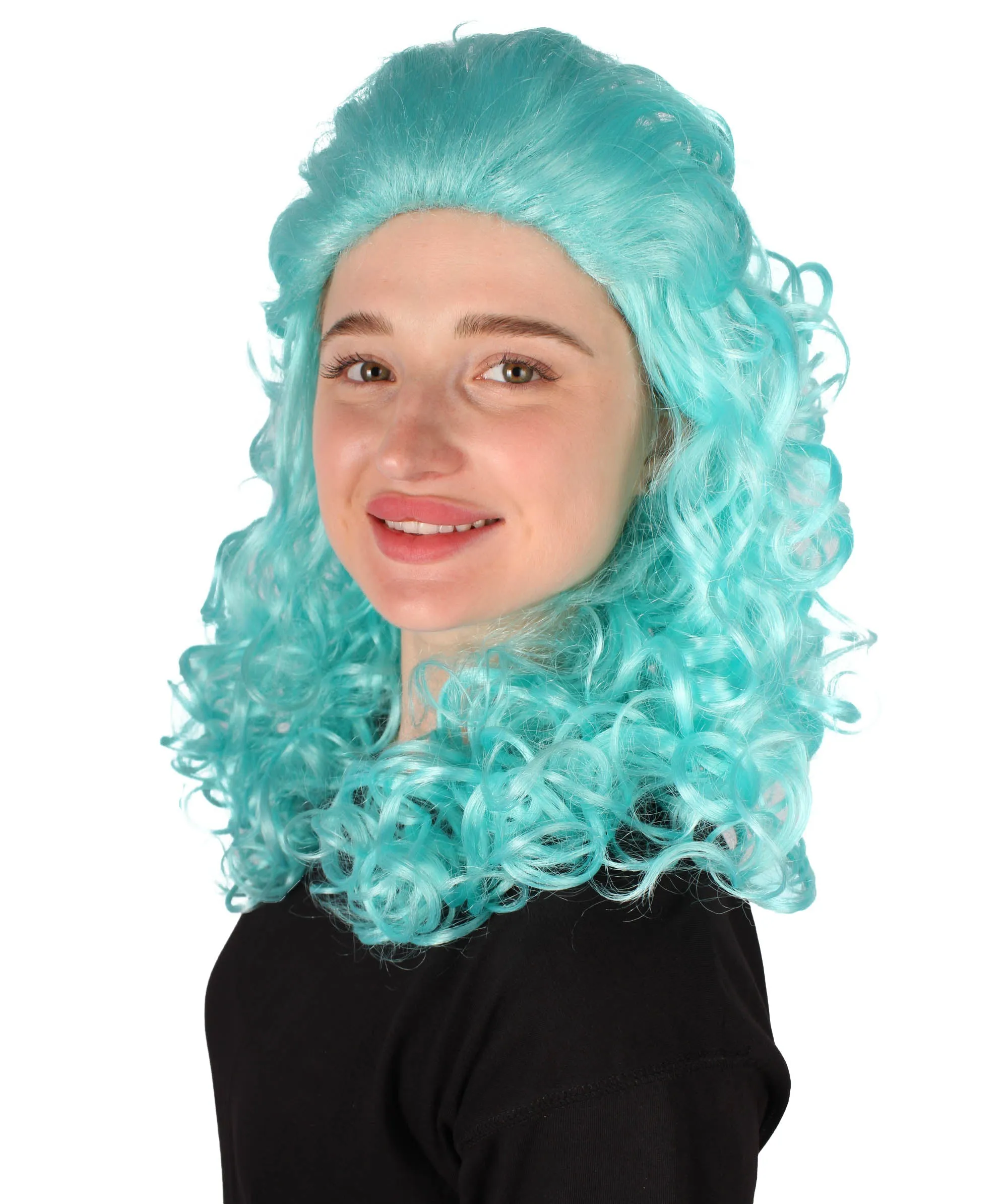HPO Adult Women's Long Curly Country Singer Wig | Multiple Color Options