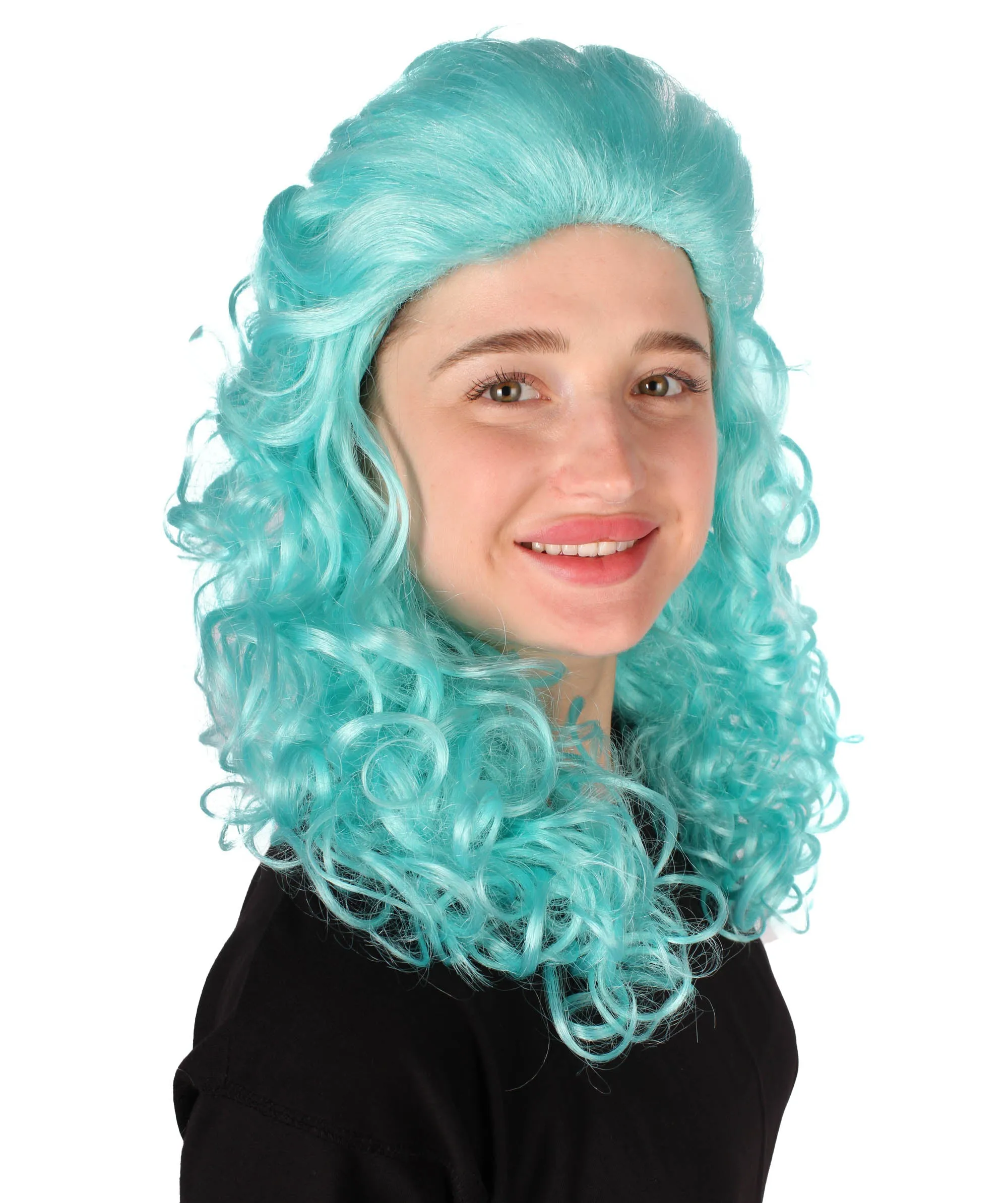 HPO Adult Women's Long Curly Country Singer Wig | Multiple Color Options
