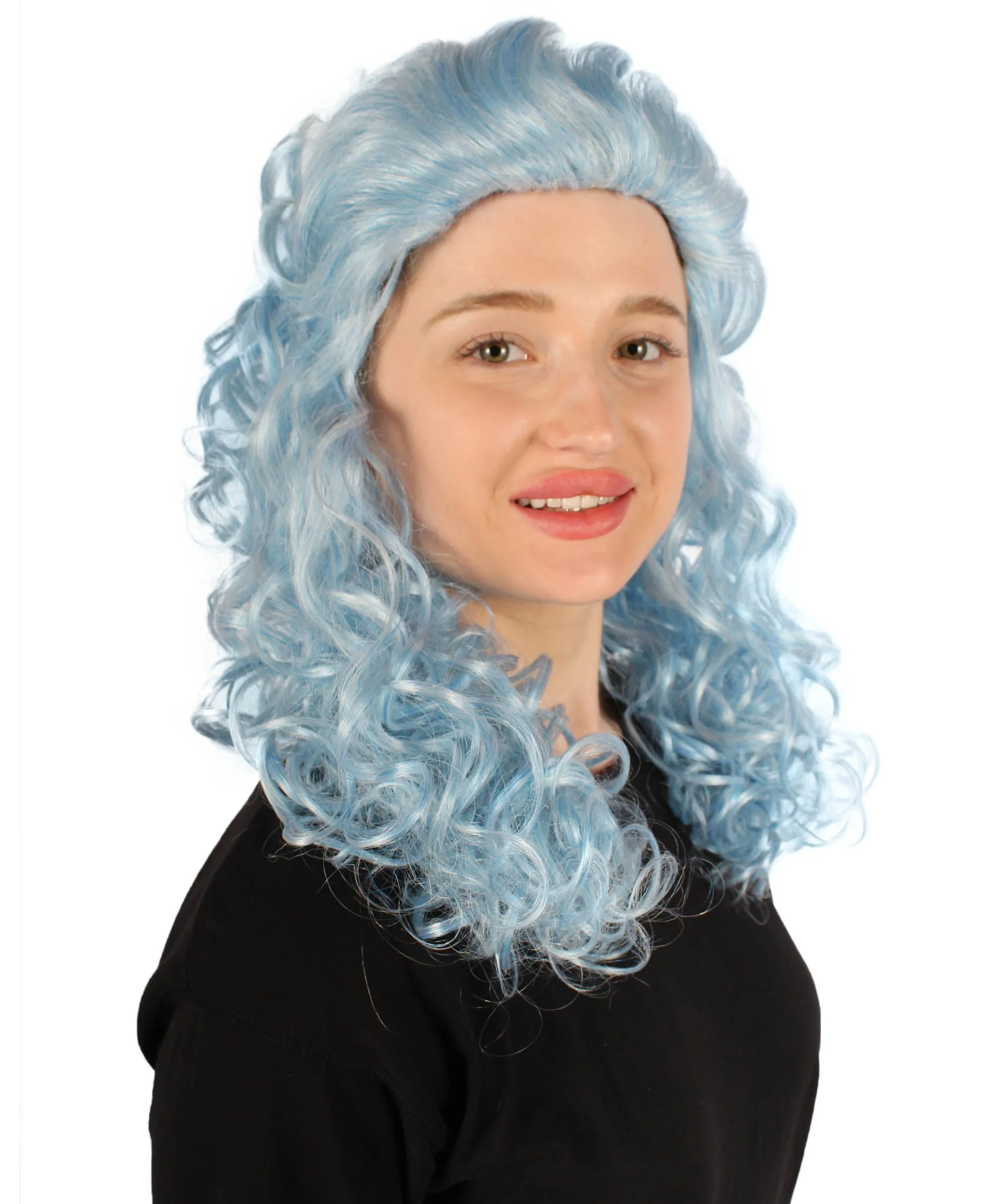 HPO Adult Women's Long Curly Country Singer Wig | Multiple Color Options