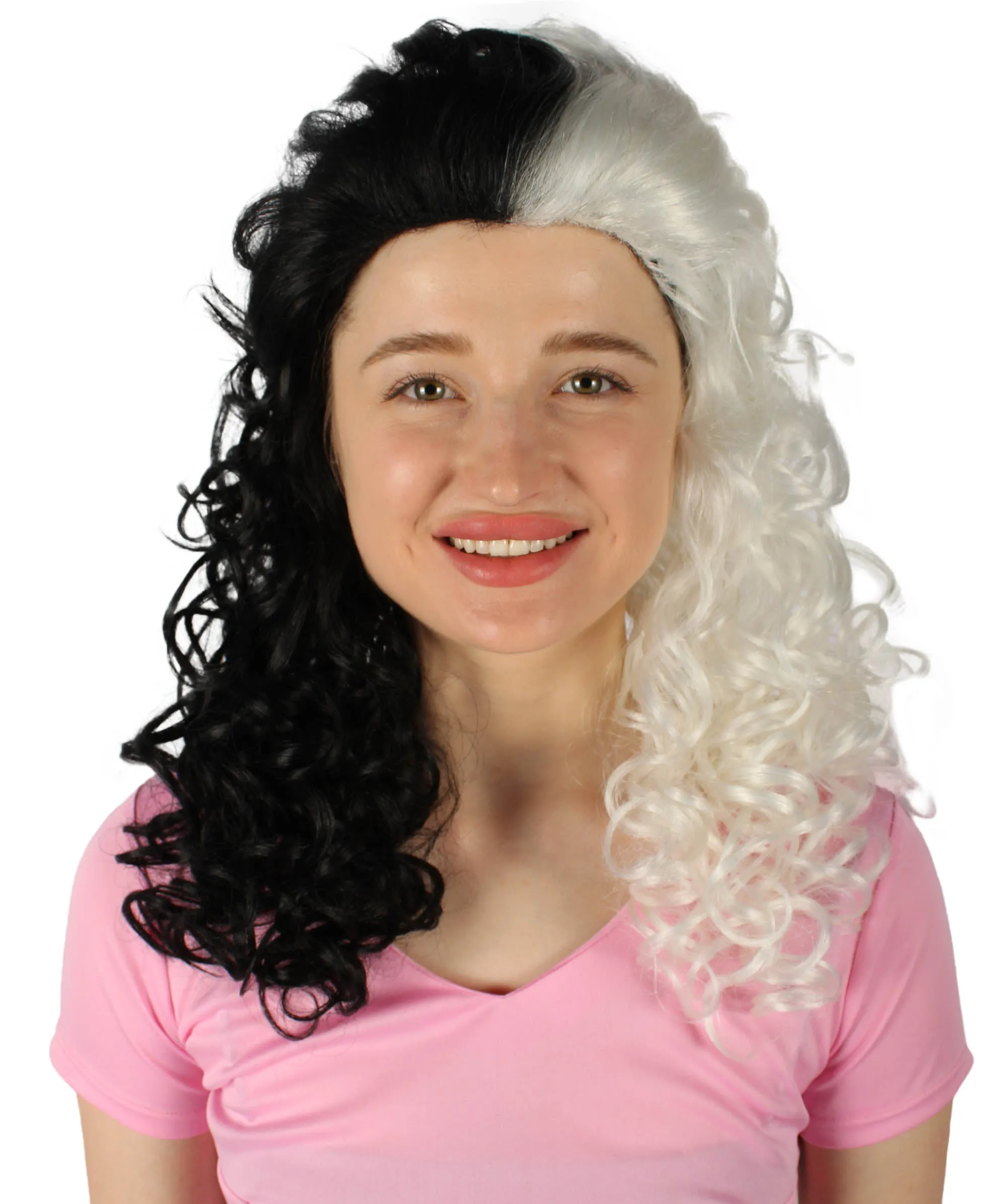 HPO Adult Women's Long Curly Country Singer Wig | Multiple Color Options