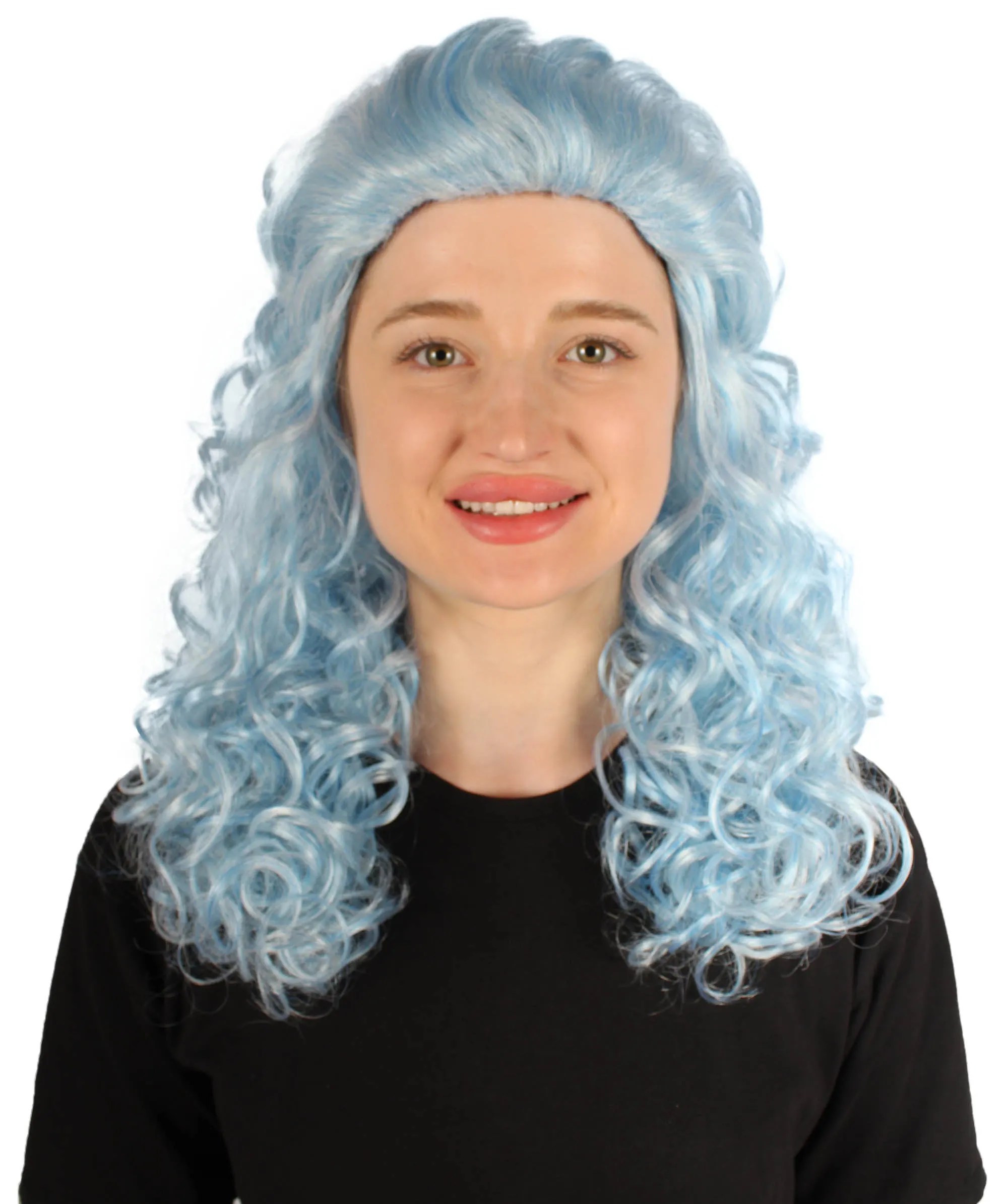HPO Adult Women's Long Curly Country Singer Wig | Multiple Color Options