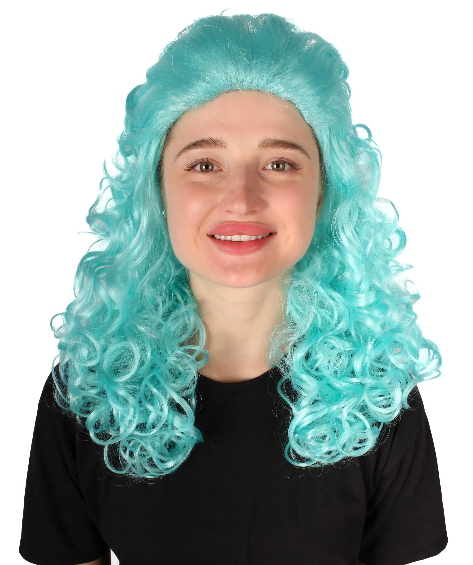 HPO Adult Women's Long Curly Country Singer Wig | Multiple Color Options