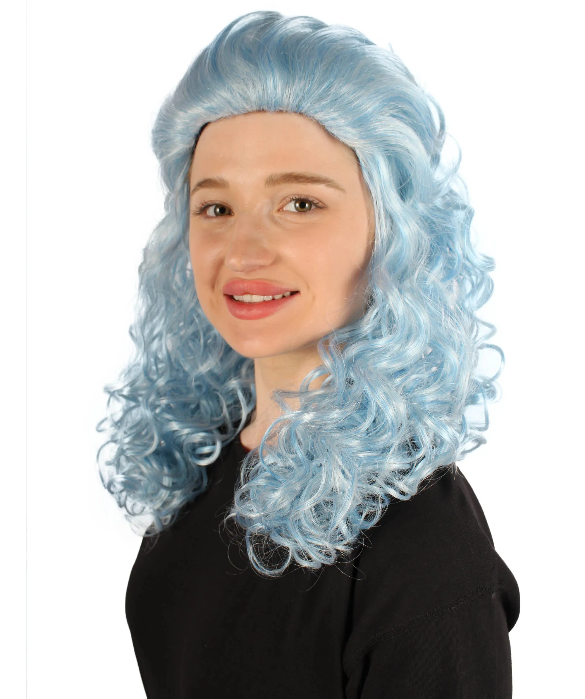 HPO Adult Women's Long Curly Country Singer Wig | Multiple Color Options