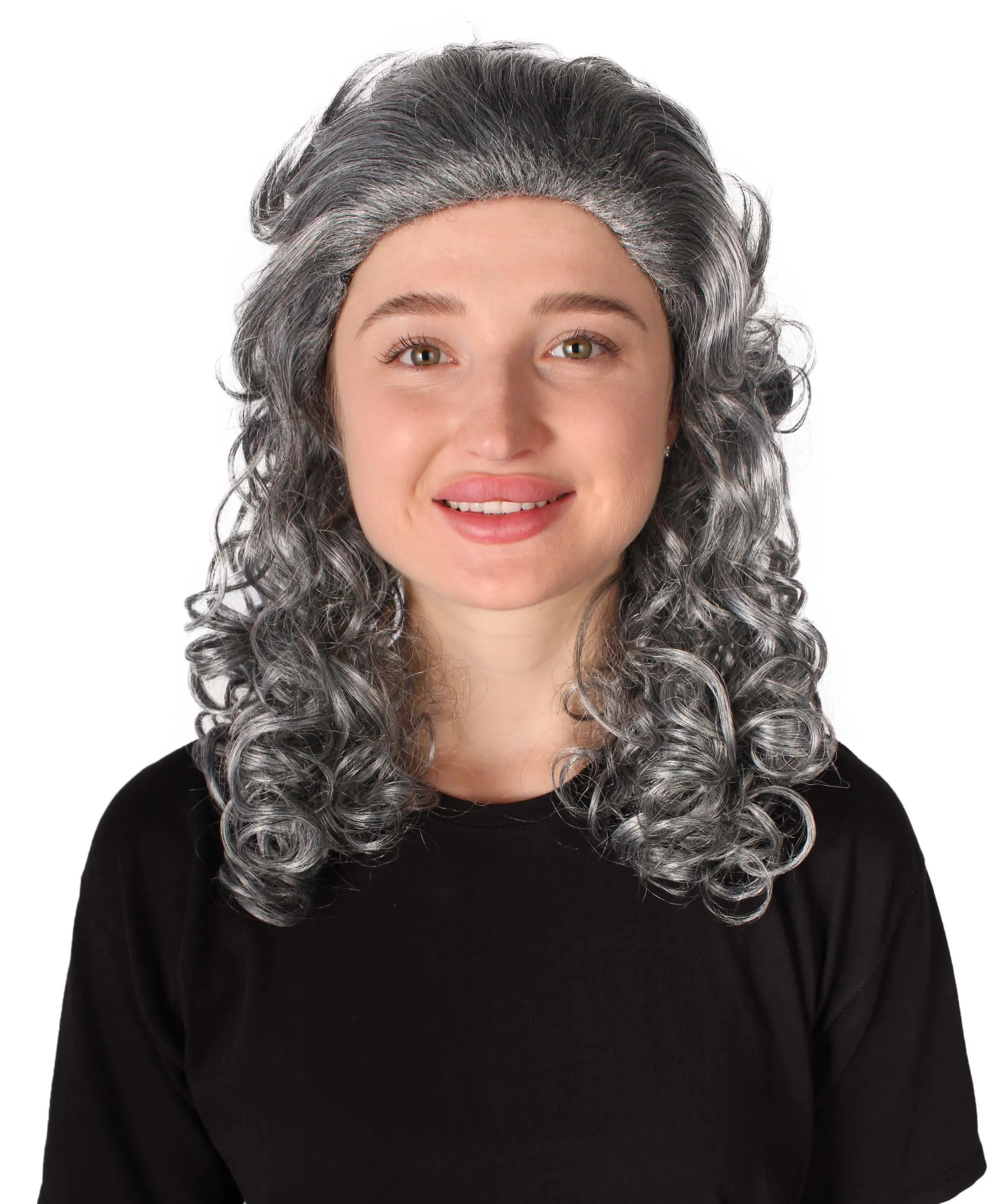 HPO Adult Women's Long Curly Country Singer Wig | Multiple Color Options