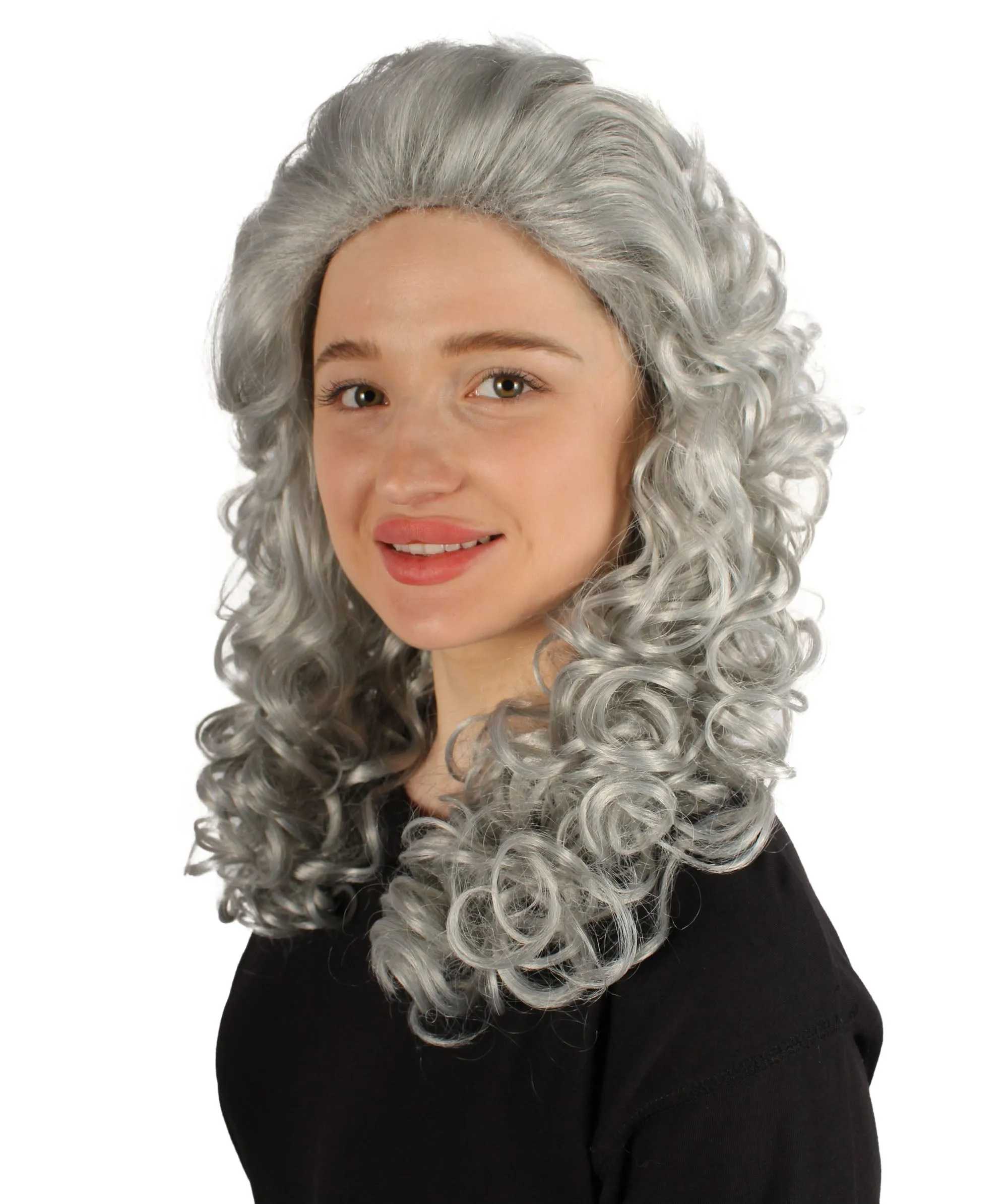HPO Adult Women's Long Curly Country Singer Wig | Multiple Color Options