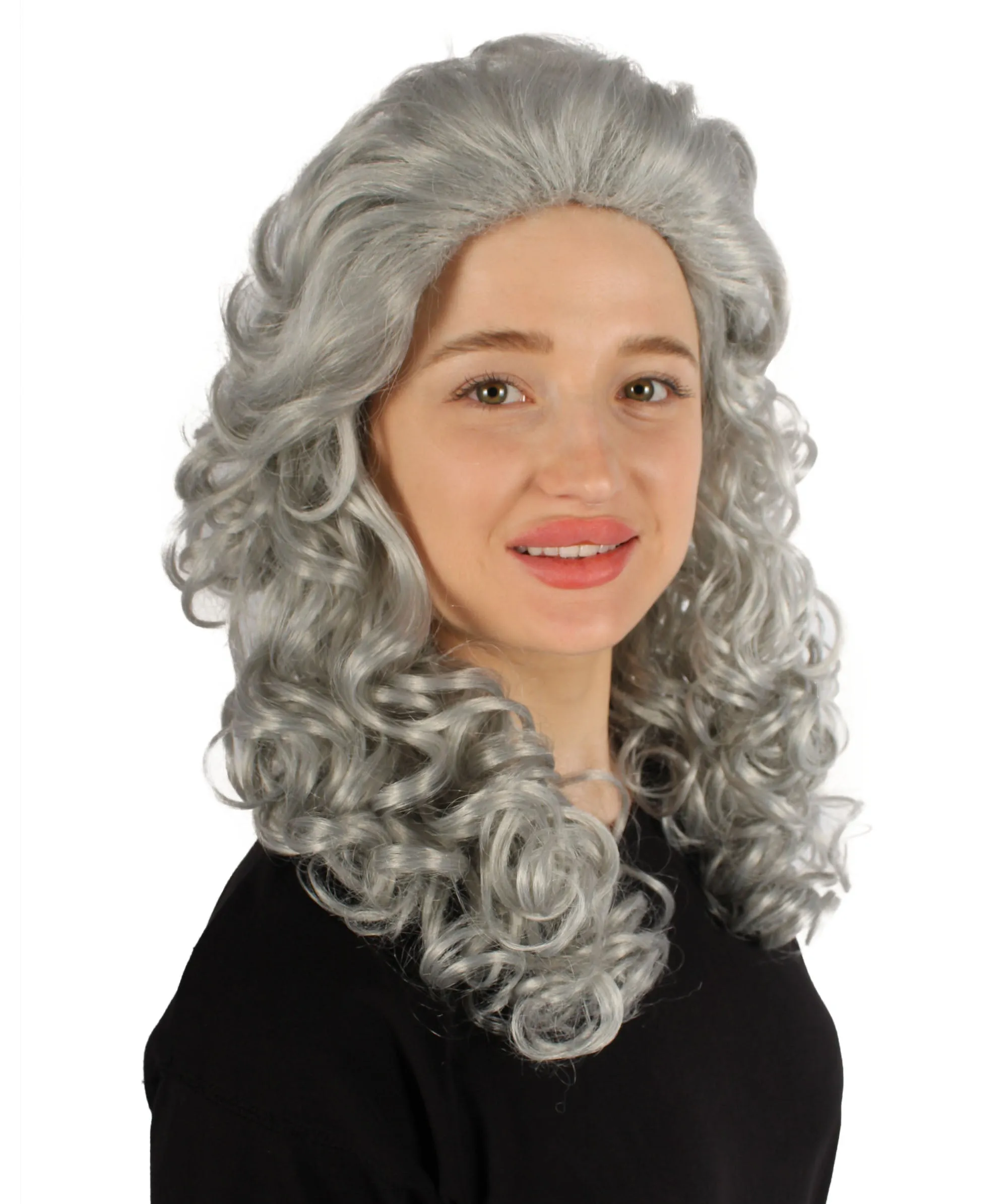 HPO Adult Women's Long Curly Country Singer Wig | Multiple Color Options