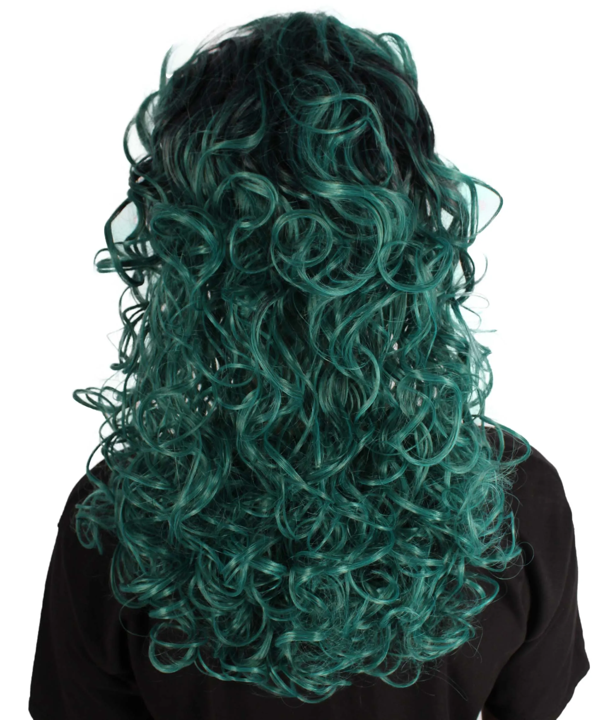 HPO Adult Women's Long Curly Country Singer Wig | Multiple Color Options