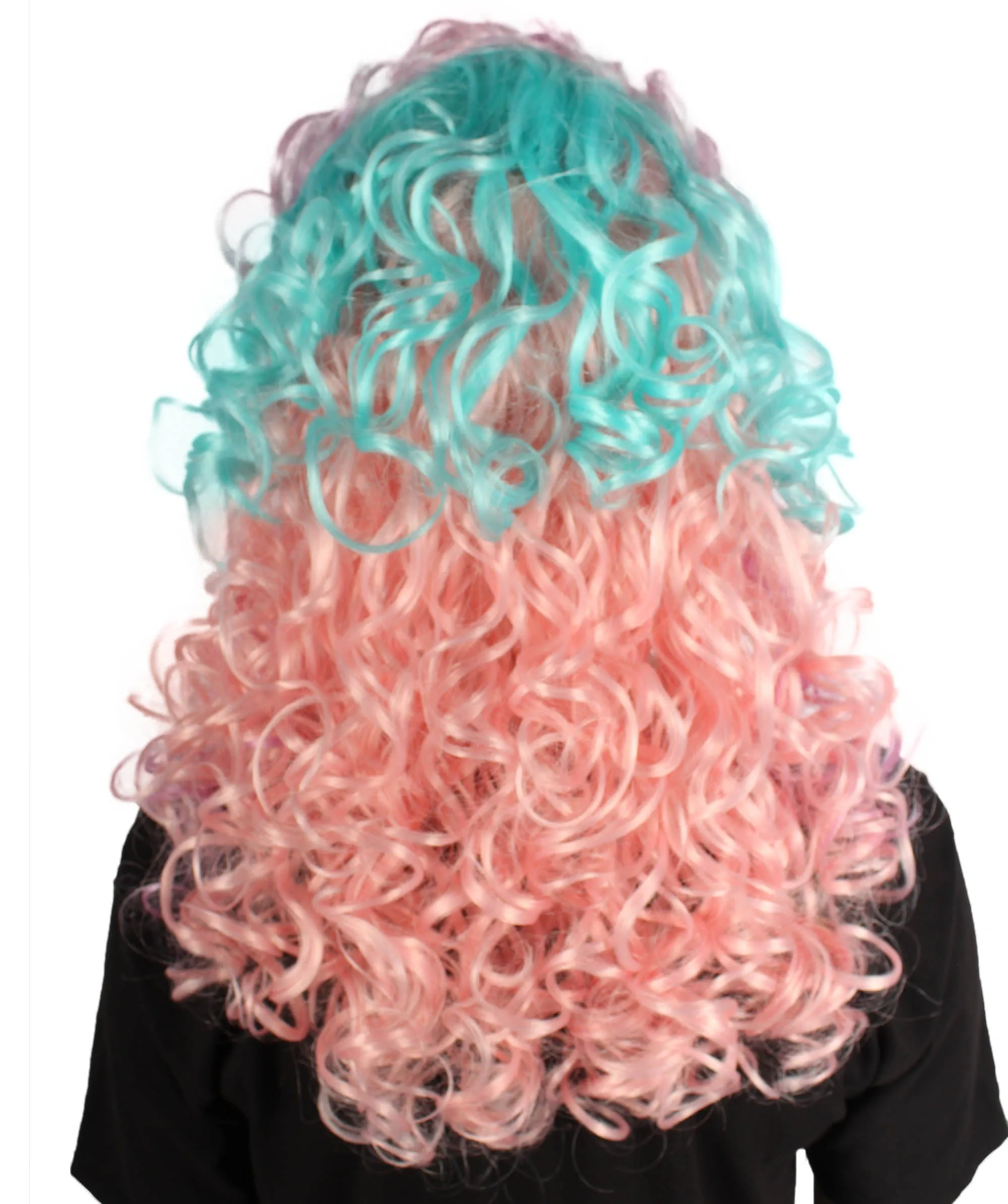 HPO Adult Women's Long Curly Country Singer Wig | Multiple Color Options