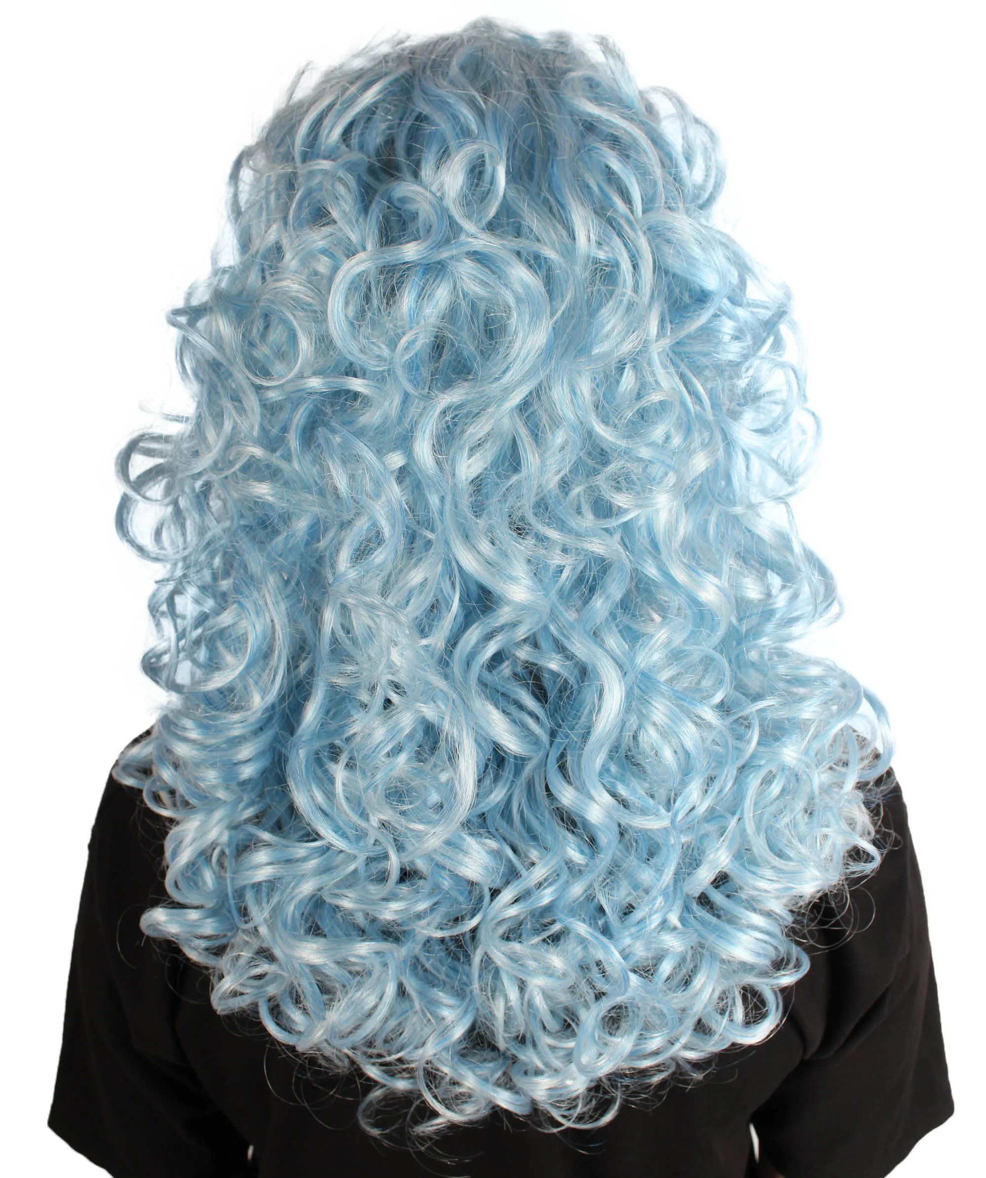 HPO Adult Women's Long Curly Country Singer Wig | Multiple Color Options