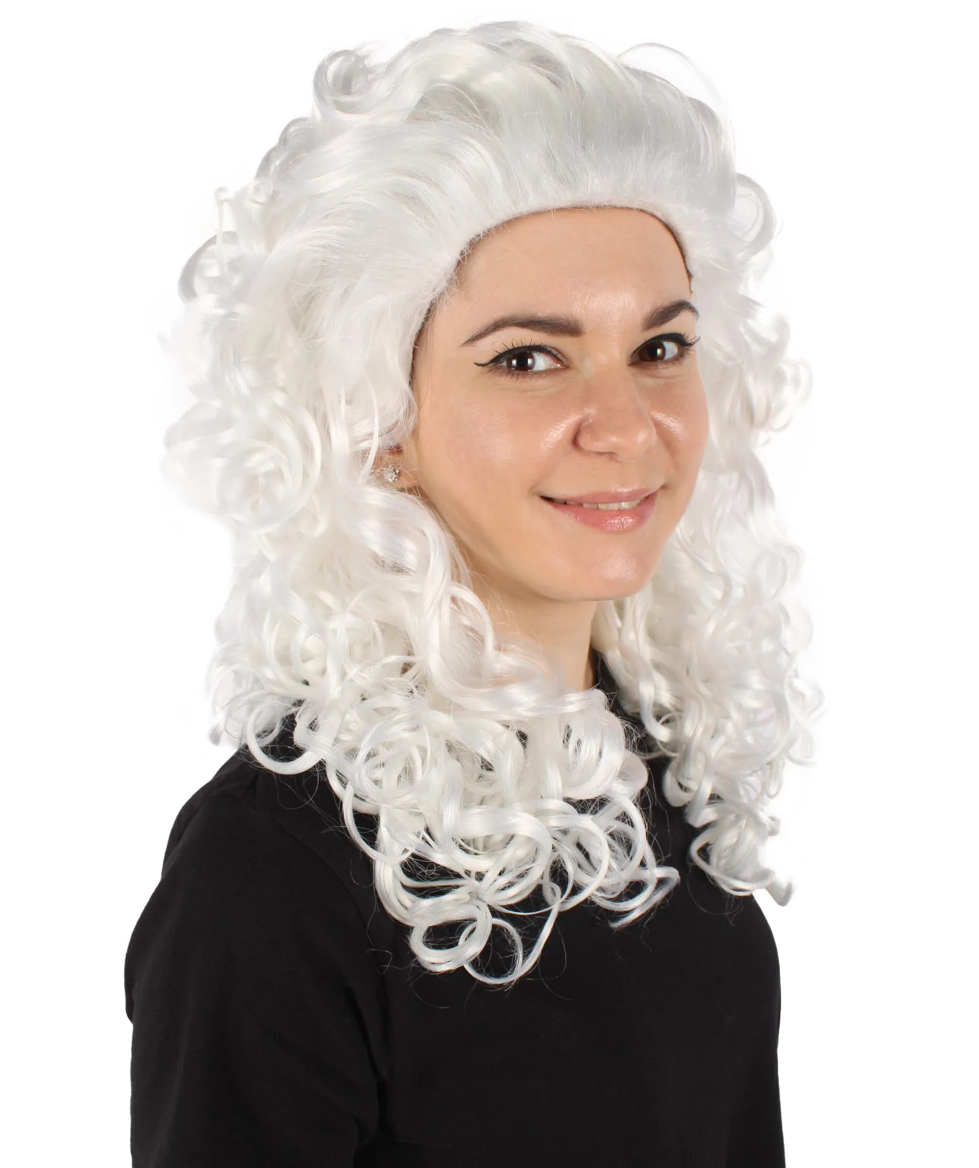 HPO Adult Women's Long Curly Country Singer Wig | Multiple Color Options