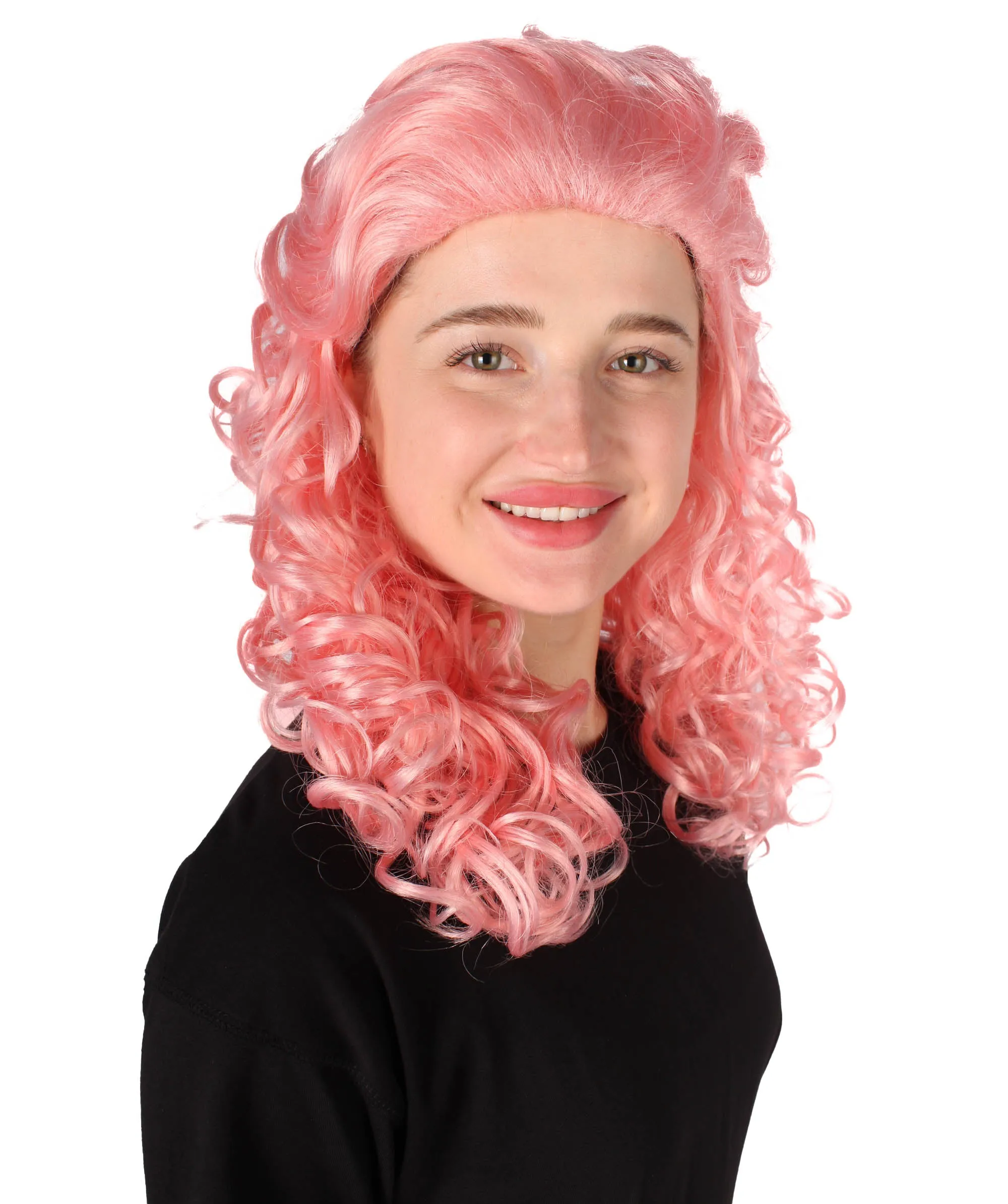 HPO Adult Women's Long Curly Country Singer Wig | Multiple Color Options