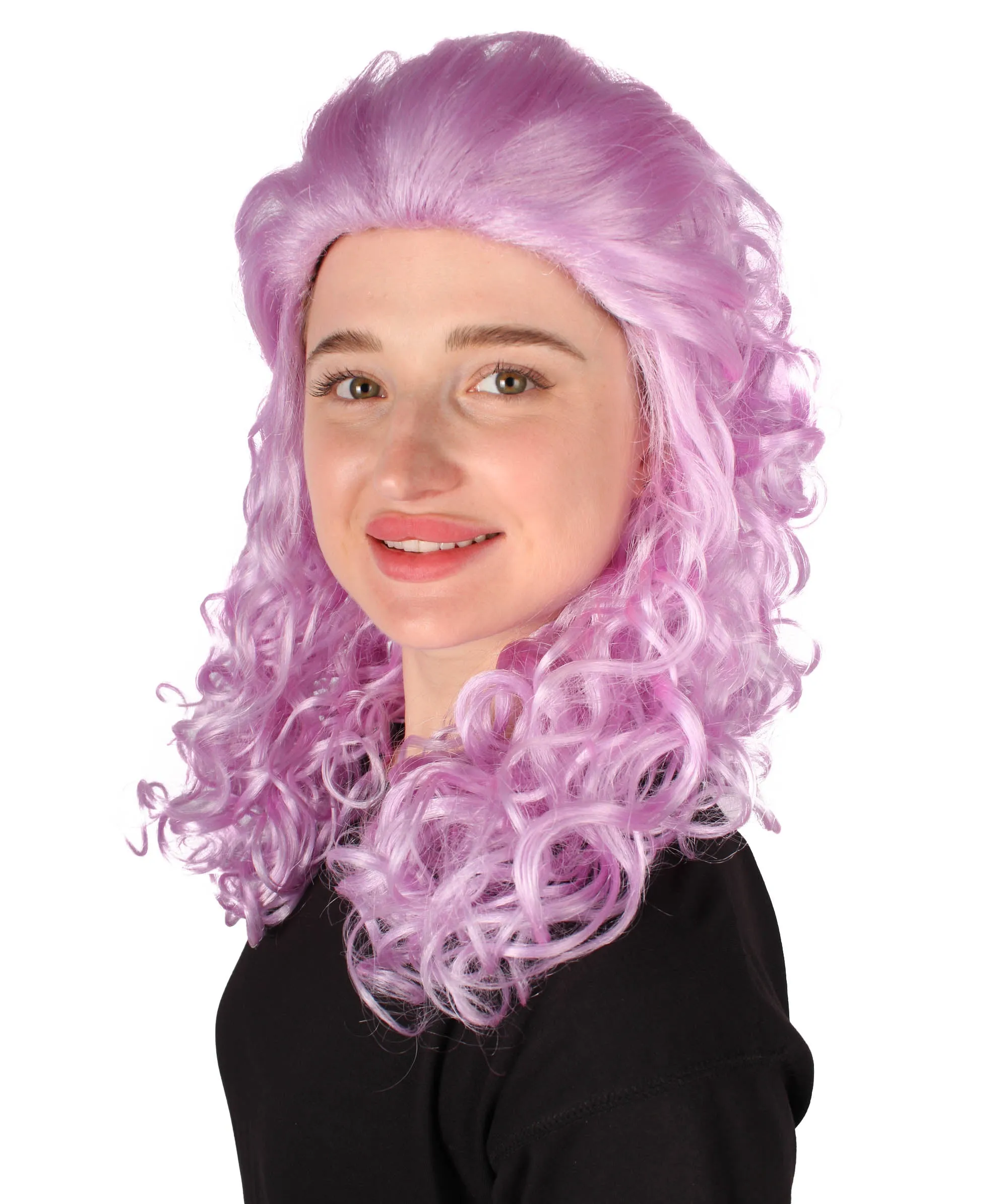 HPO Adult Women's Long Curly Country Singer Wig | Multiple Color Options