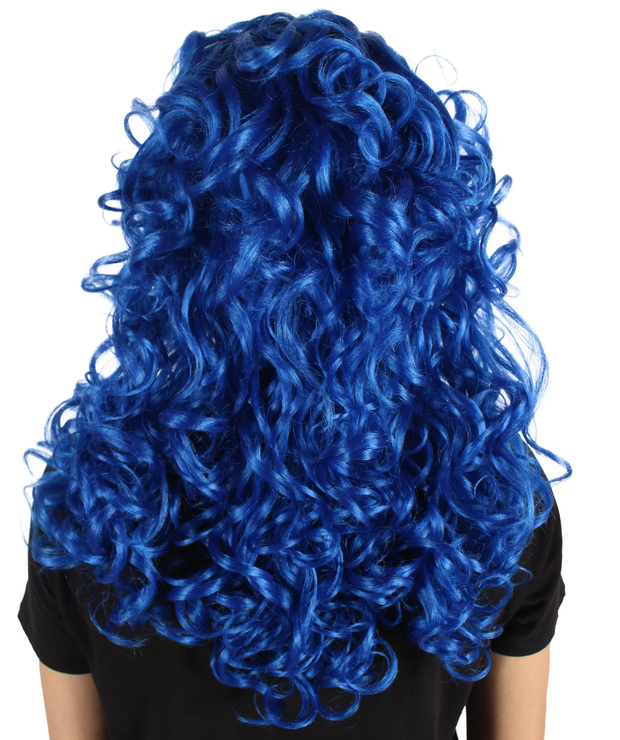 HPO Adult Women's Long Curly Country Singer Wig | Multiple Color Options