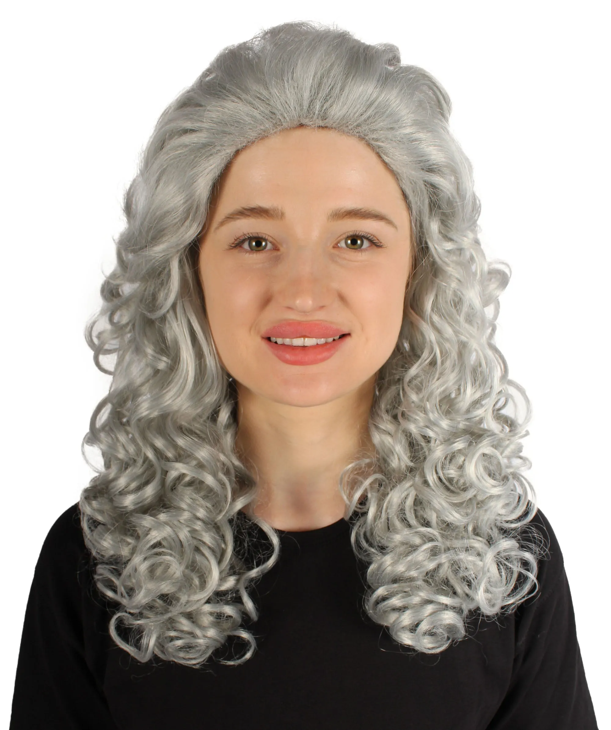 HPO Adult Women's Long Curly Country Singer Wig | Multiple Color Options