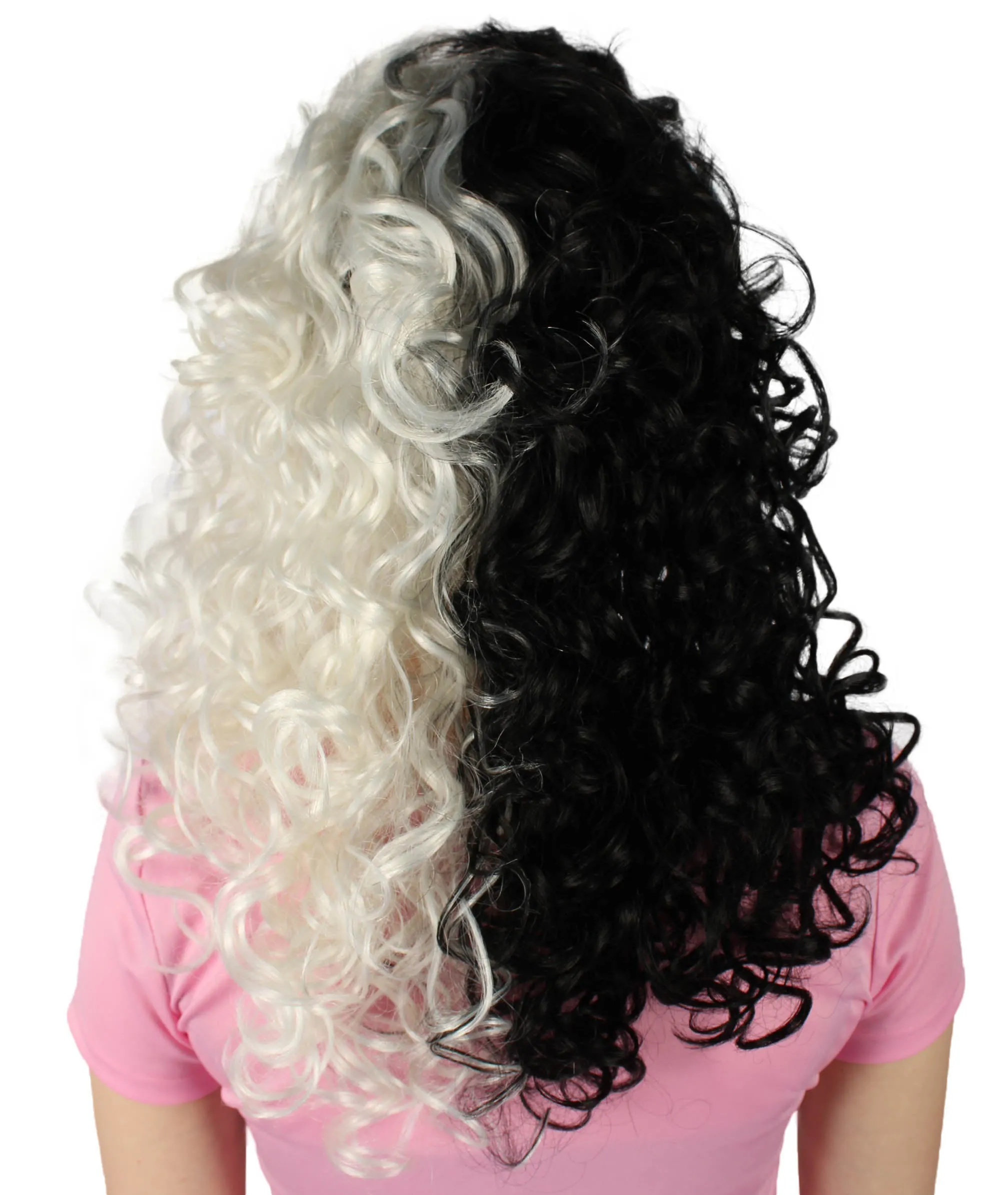 HPO Adult Women's Long Curly Country Singer Wig | Multiple Color Options