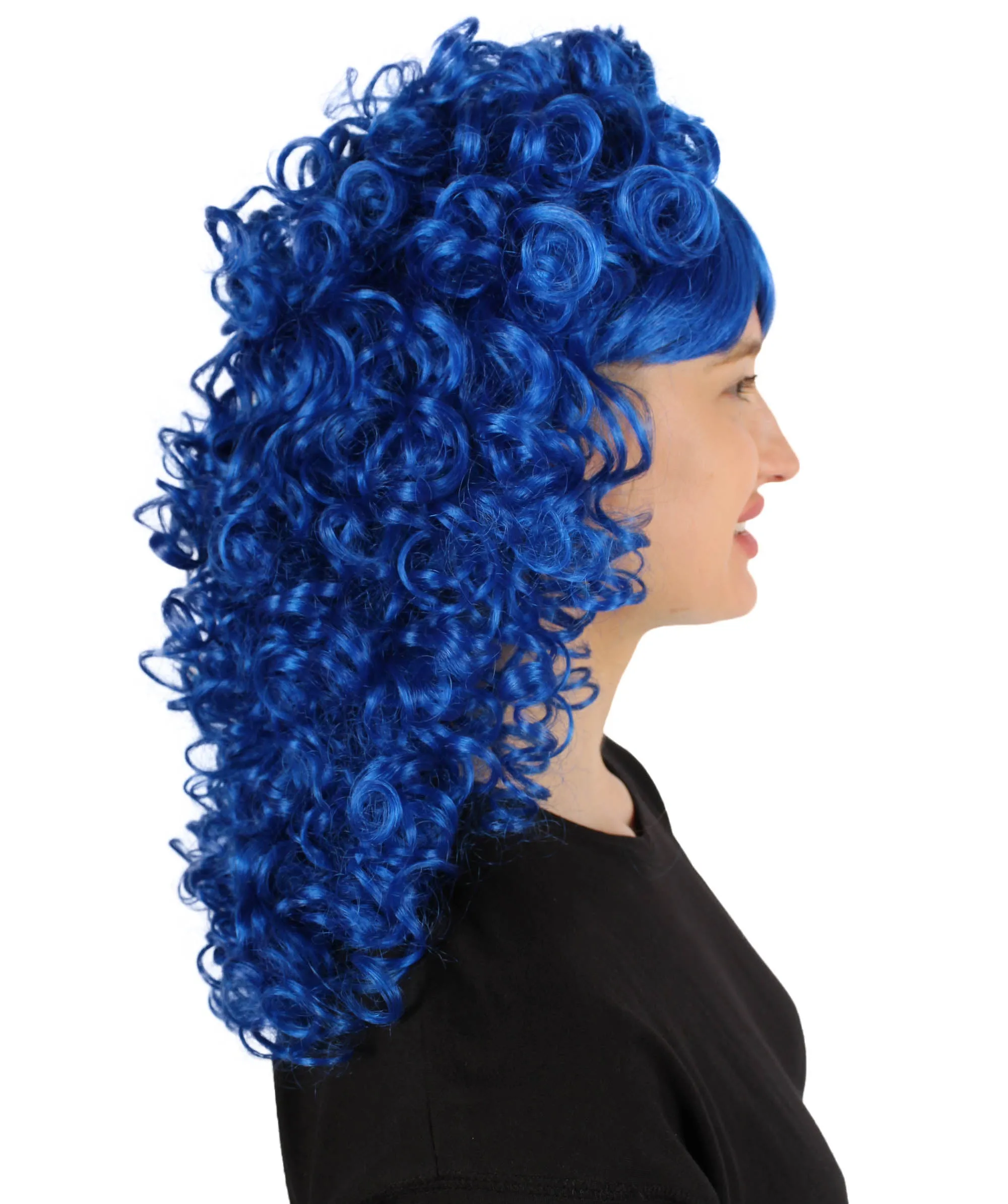 HPO Women's 80's Babe Doll Wig , Multiple Color Options