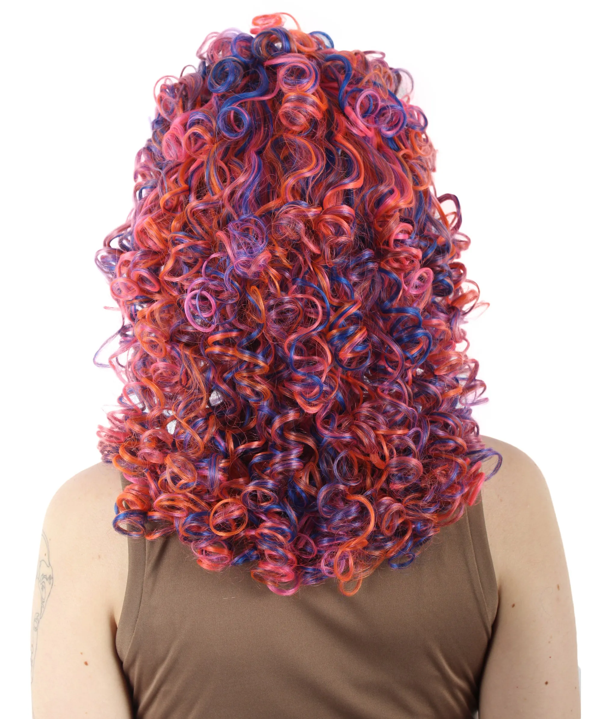 HPO Women's 80's Babe Doll Wig , Multiple Color Options