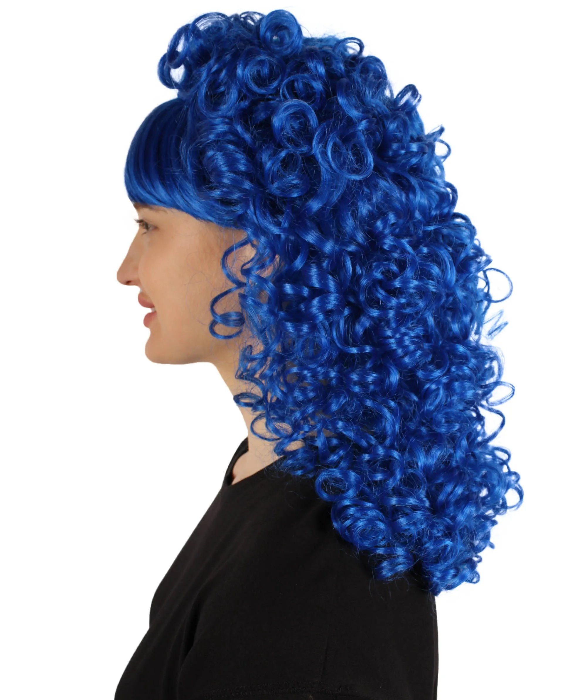 HPO Women's 80's Babe Doll Wig , Multiple Color Options