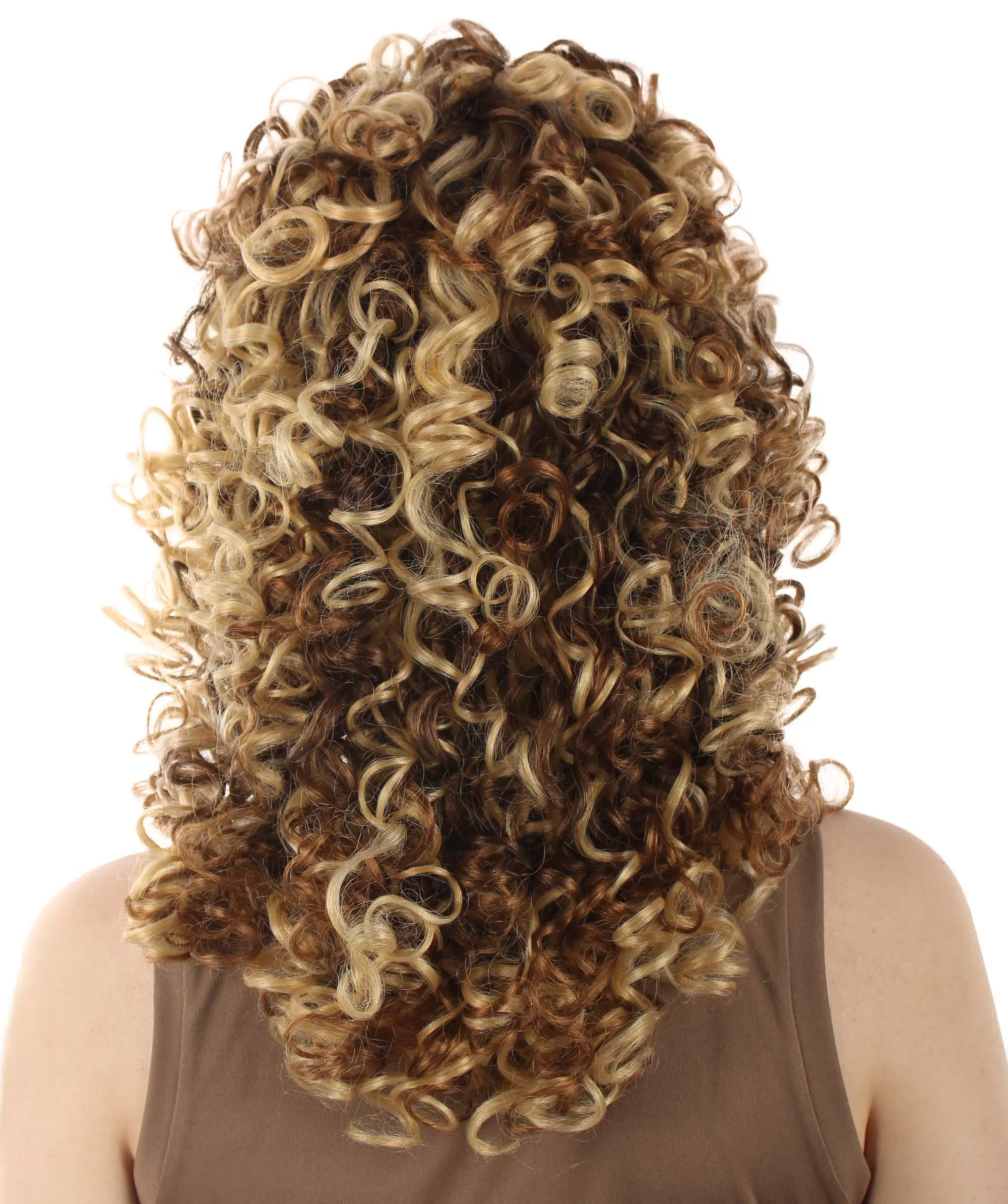 HPO Women's 80's Babe Doll Wig , Multiple Color Options