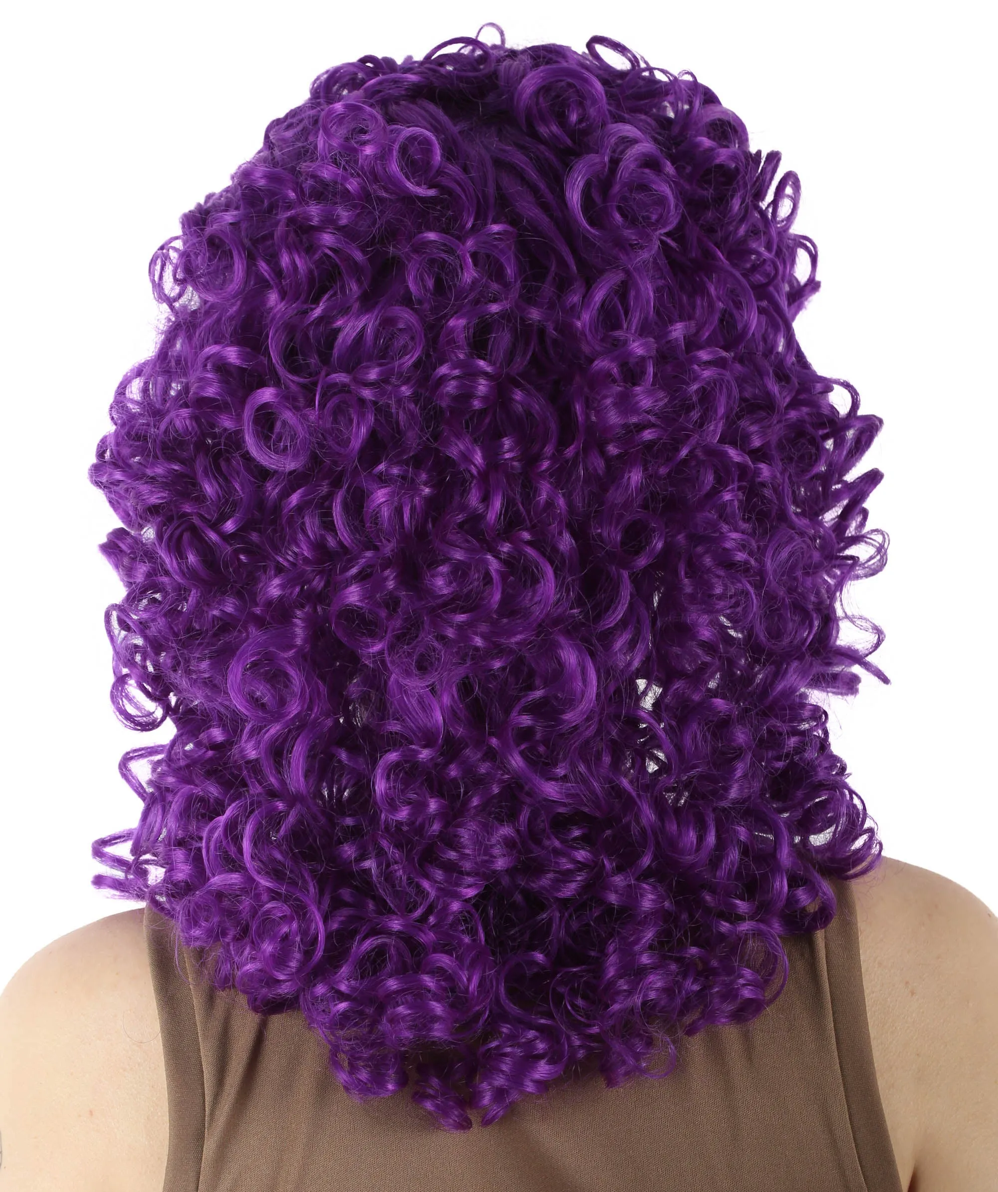 HPO Women's 80's Babe Doll Wig , Multiple Color Options