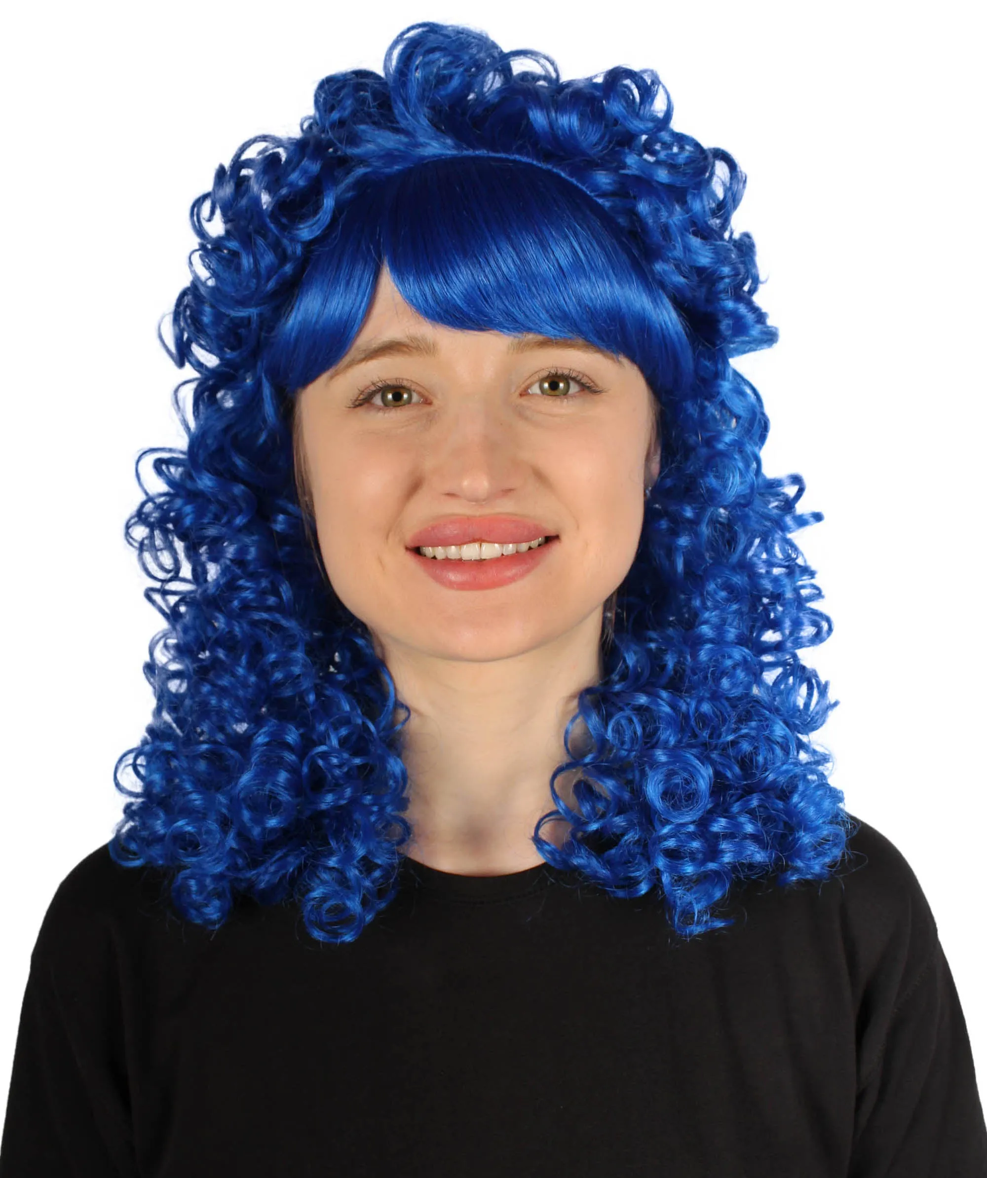 HPO Women's 80's Babe Doll Wig , Multiple Color Options