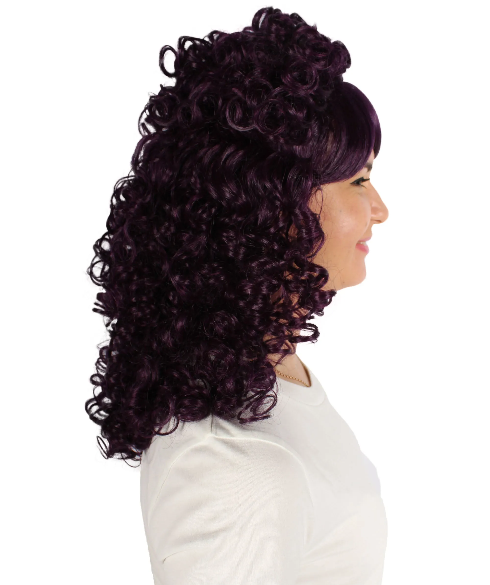 HPO Women's 80's Babe Doll Wig , Multiple Color Options