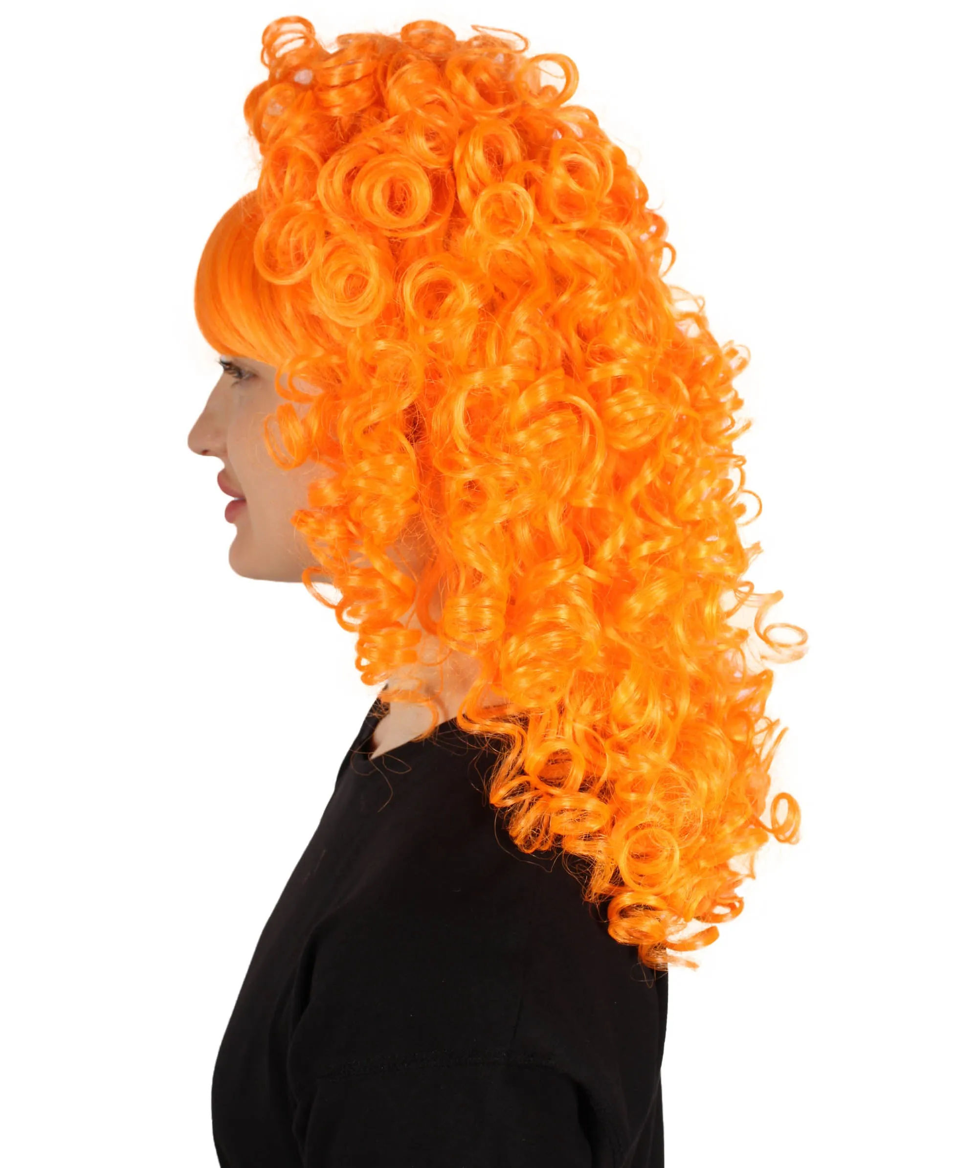 HPO Women's 80's Babe Doll Wig , Multiple Color Options
