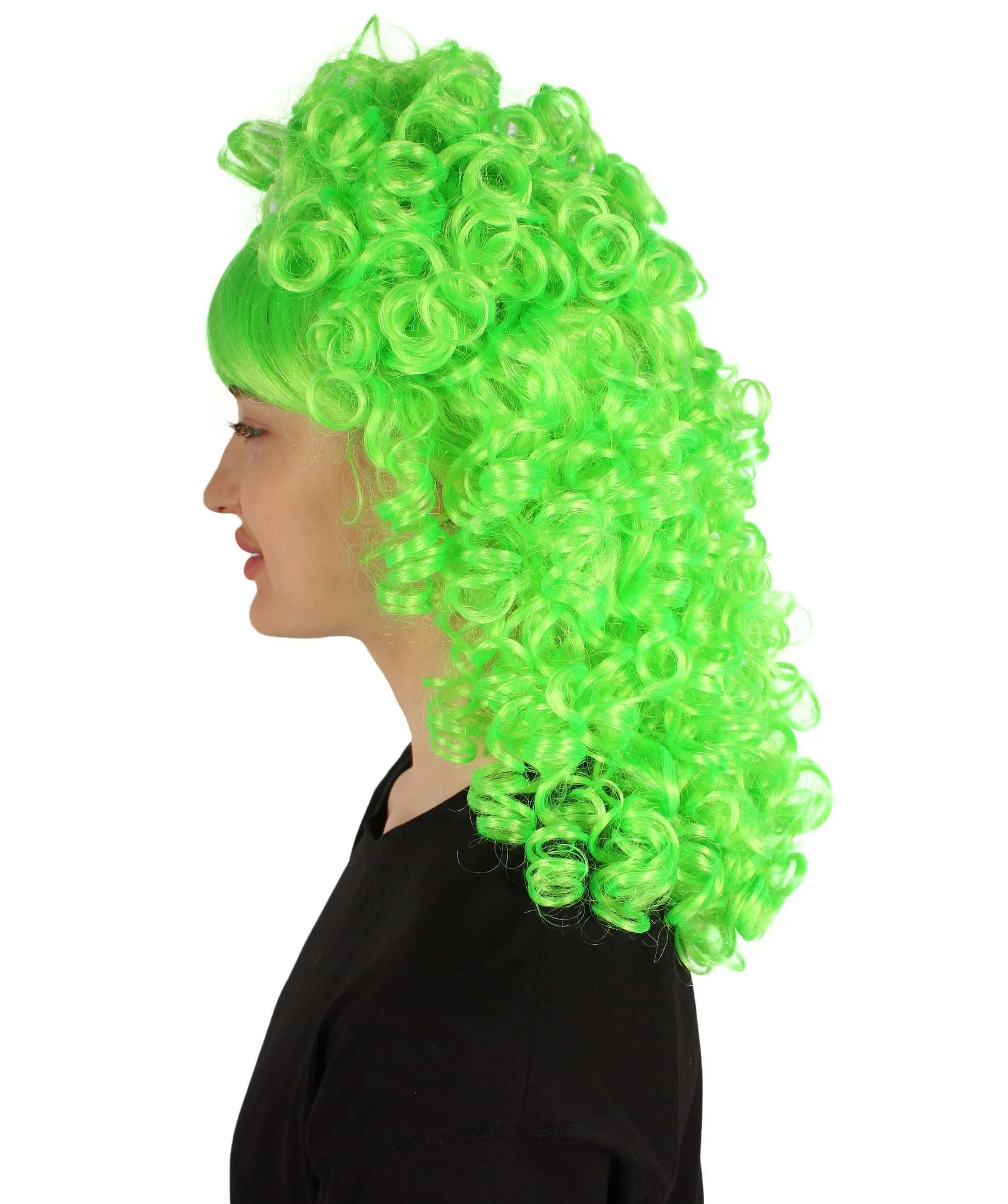 HPO Women's 80's Babe Doll Wig , Multiple Color Options