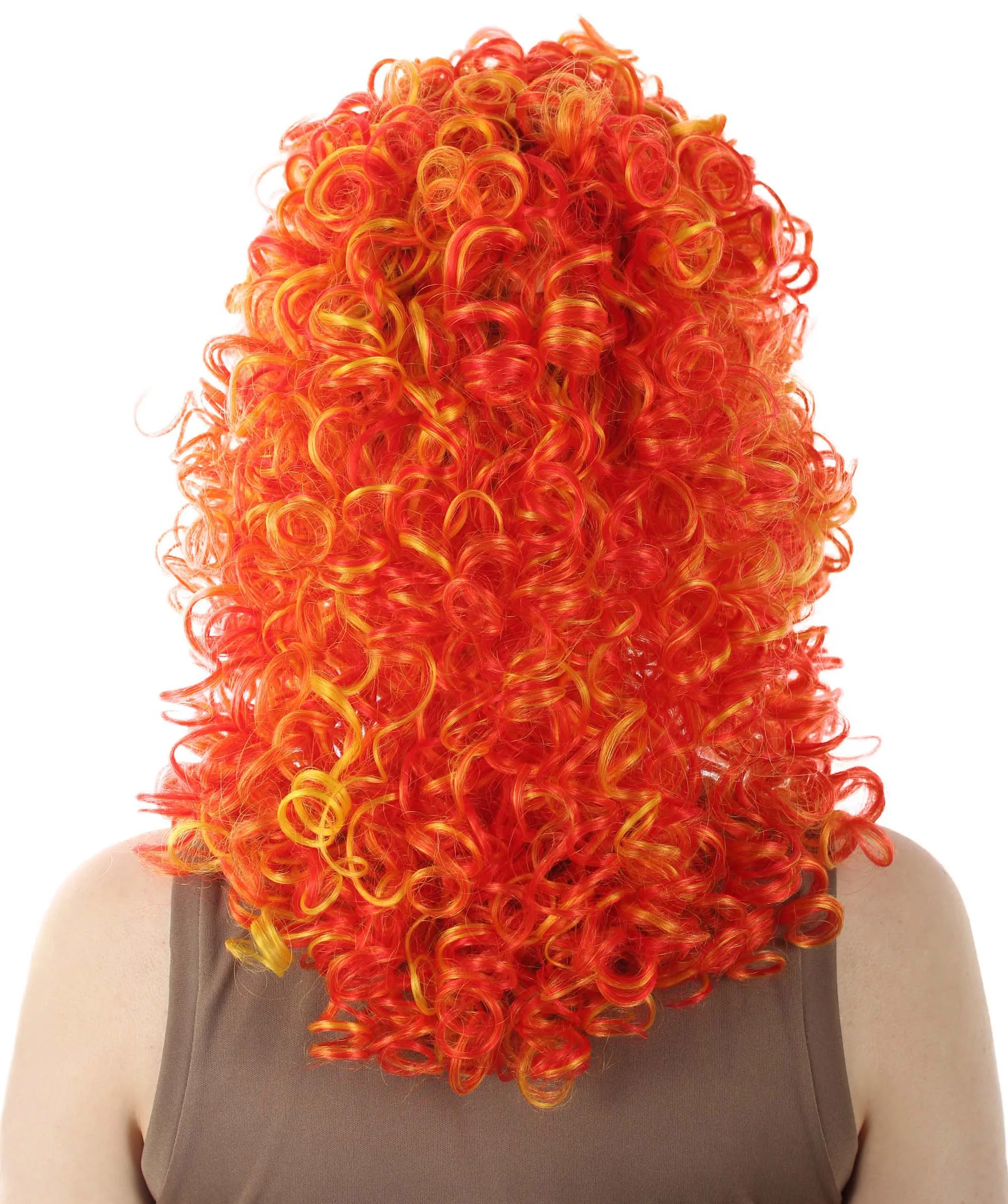 HPO Women's 80's Babe Doll Wig , Multiple Color Options