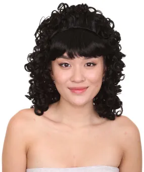 HPO Women's 80's Babe Doll Wig , Multiple Color Options