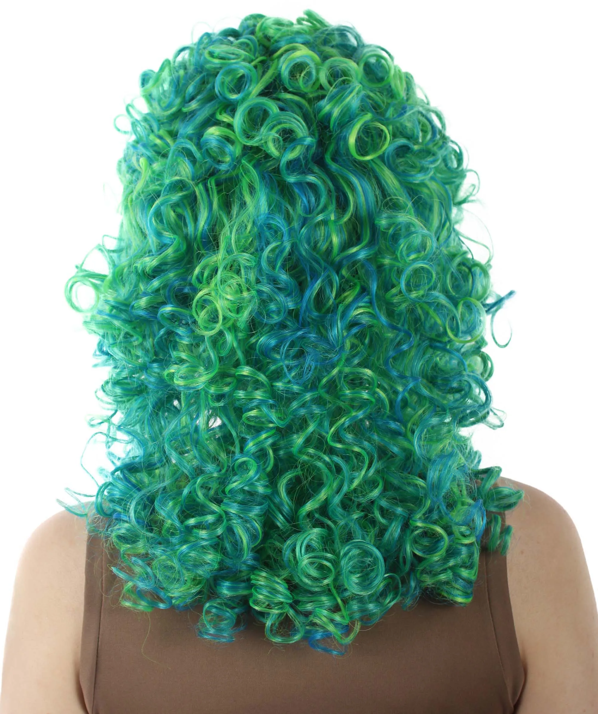 HPO Women's 80's Babe Doll Wig , Multiple Color Options
