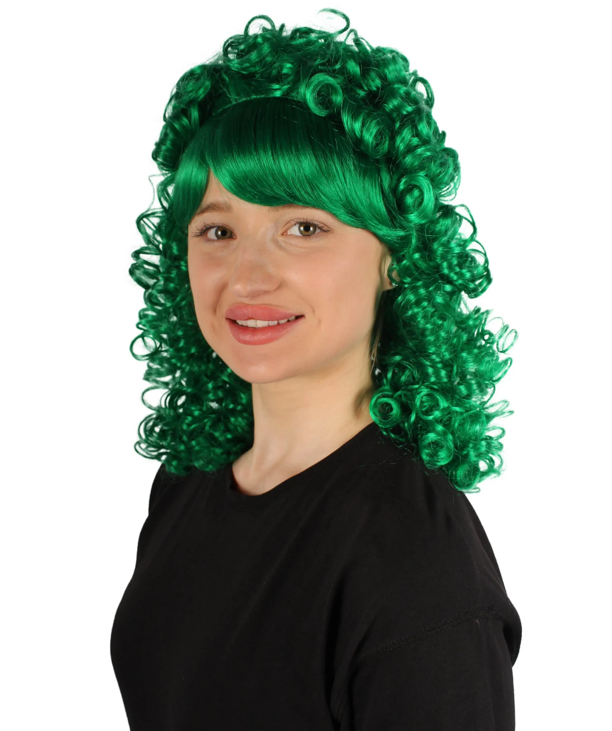 HPO Women's 80's Babe Doll Wig , Multiple Color Options