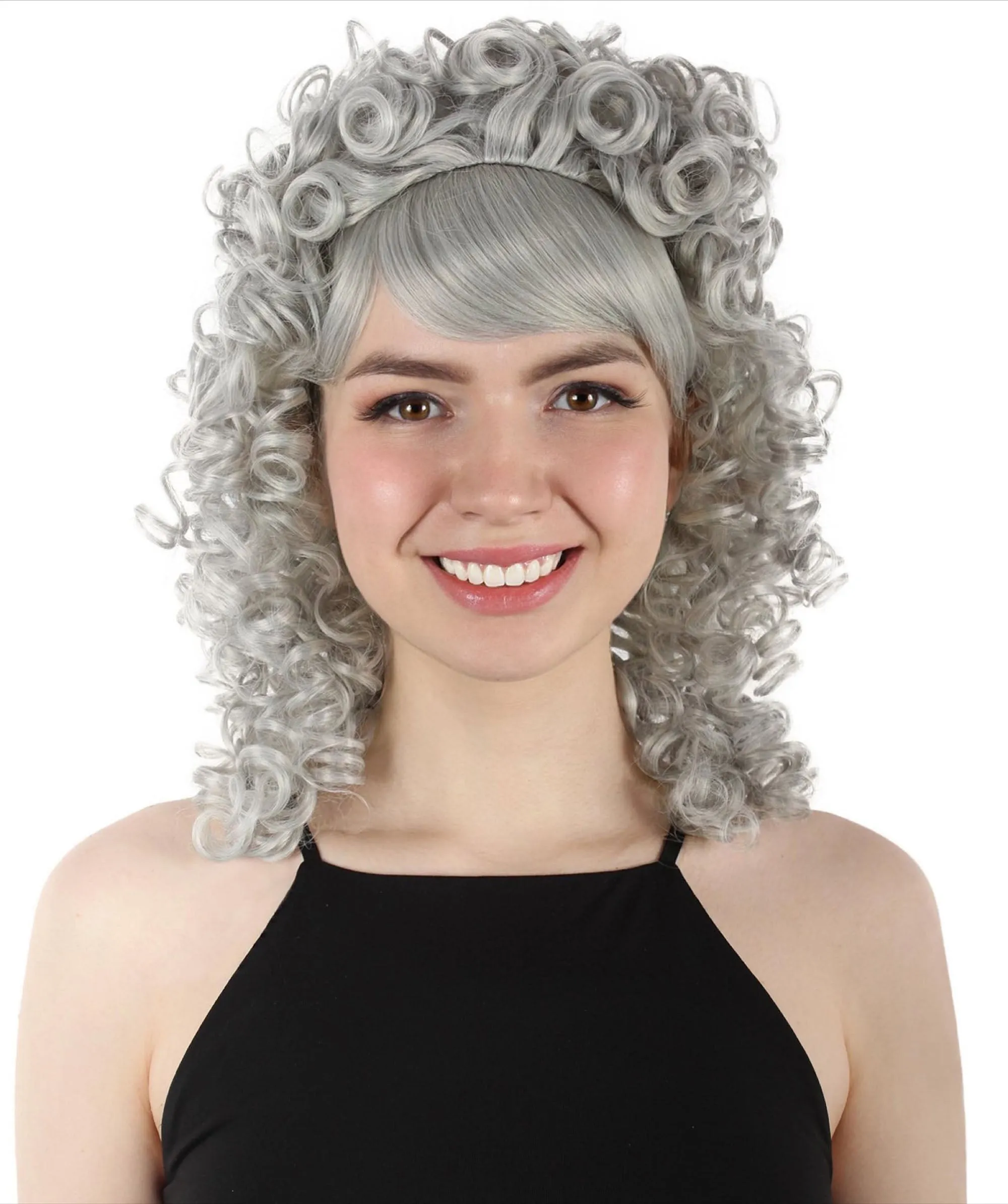 HPO Women's 80's Babe Doll Wig , Multiple Color Options