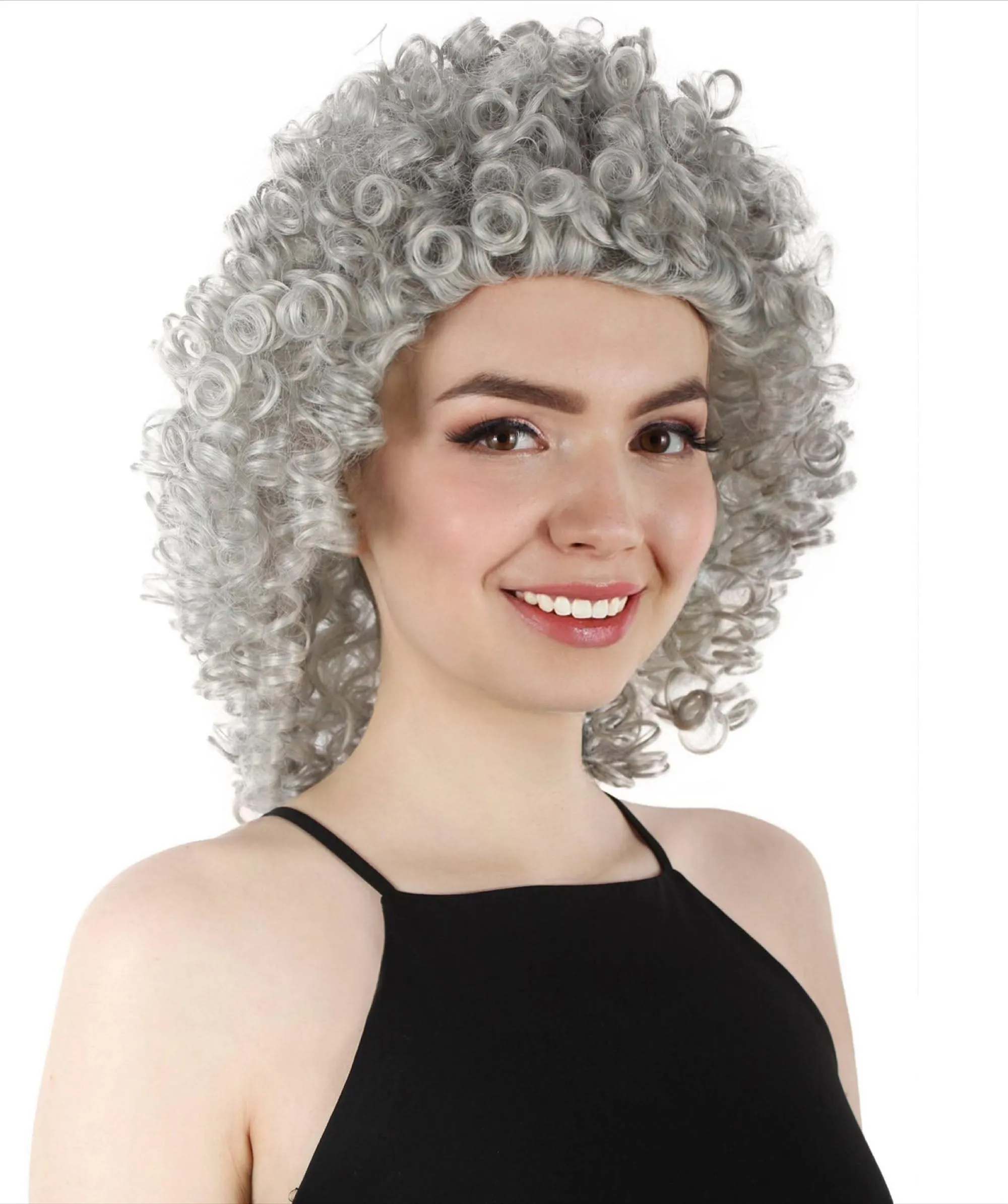 HPO Women's 80's Babe Doll Wig , Multiple Color Options