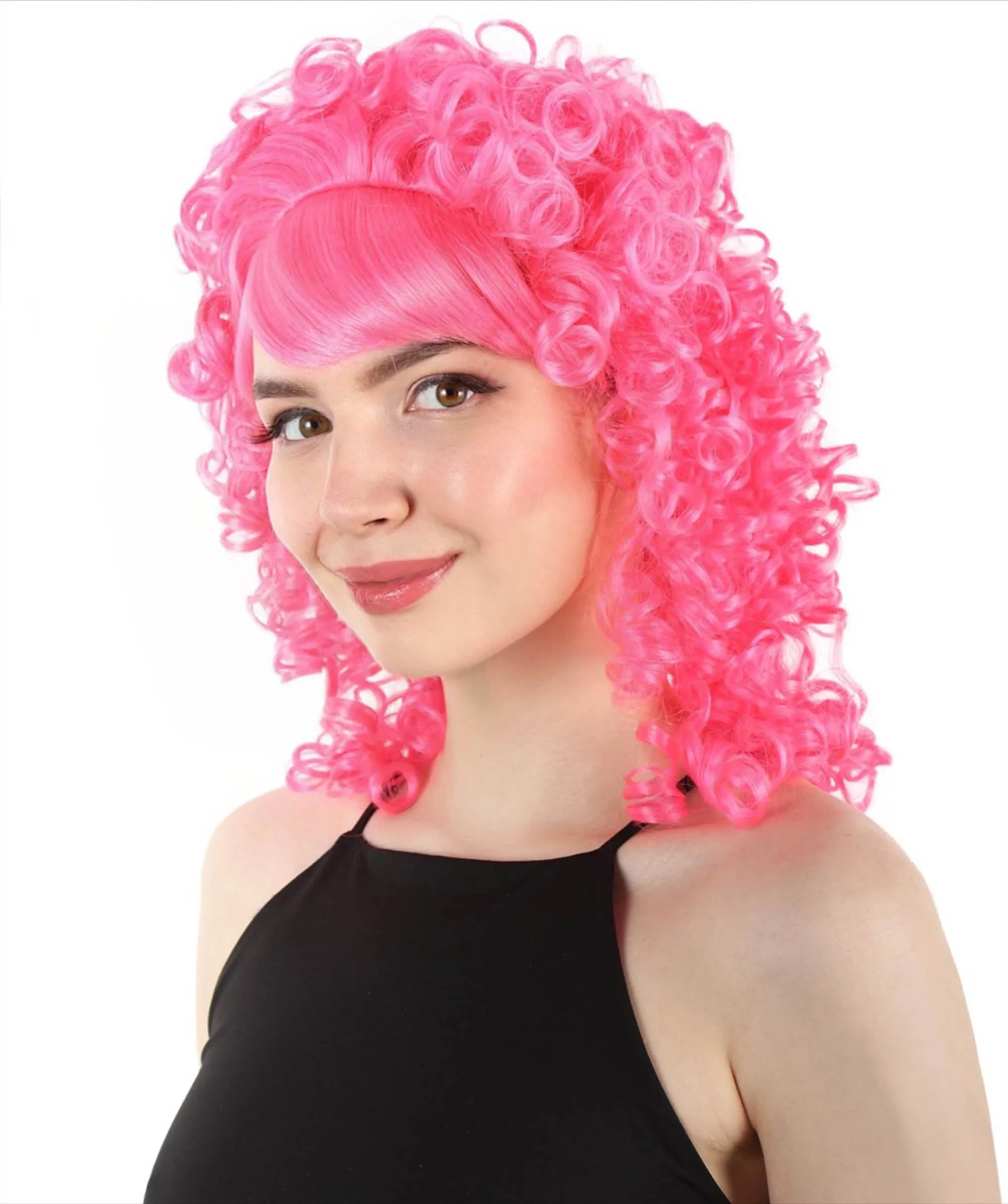 HPO Women's 80's Babe Doll Wig , Multiple Color Options