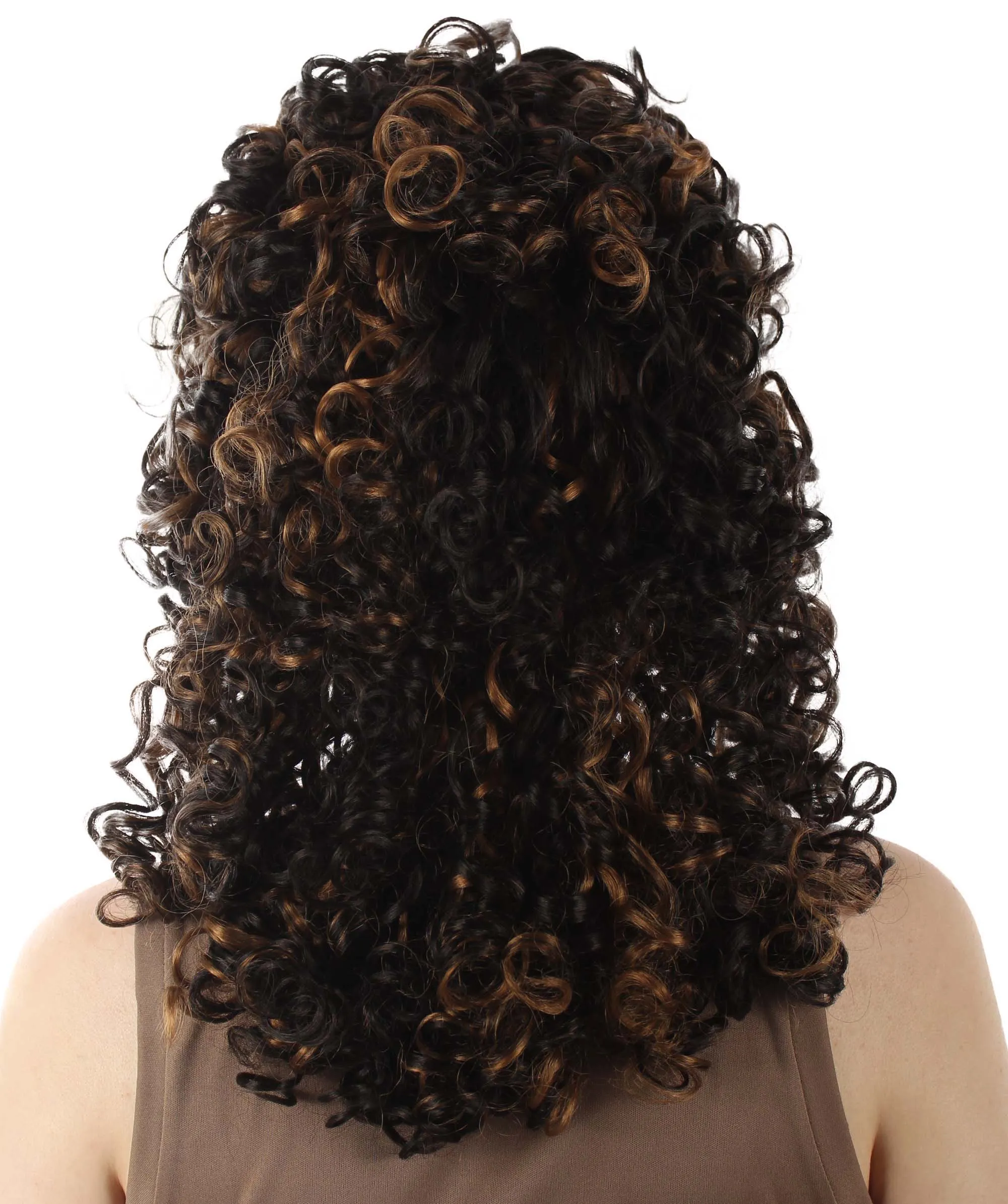 HPO Women's 80's Babe Doll Wig , Multiple Color Options