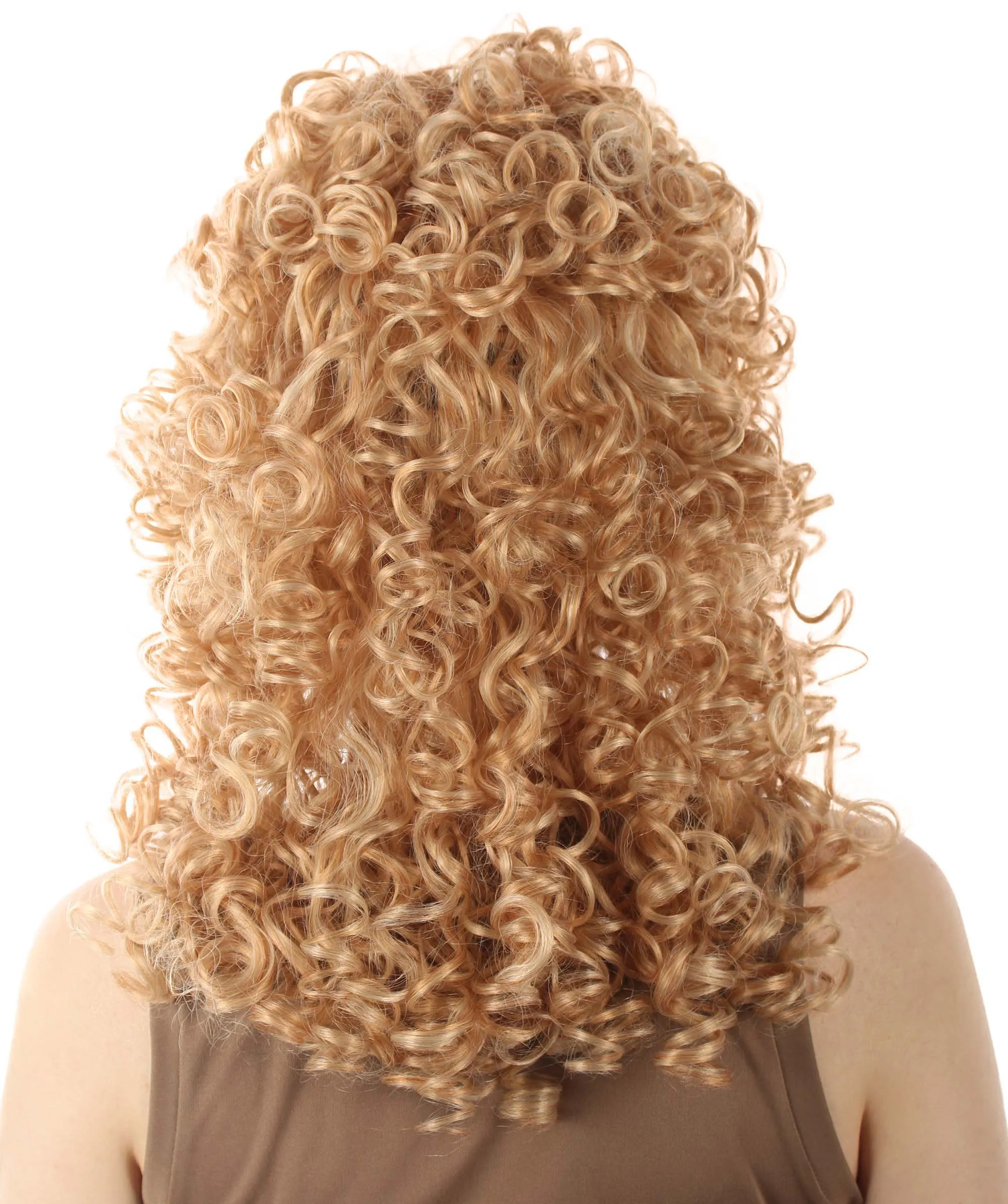 HPO Women's 80's Babe Doll Wig , Multiple Color Options