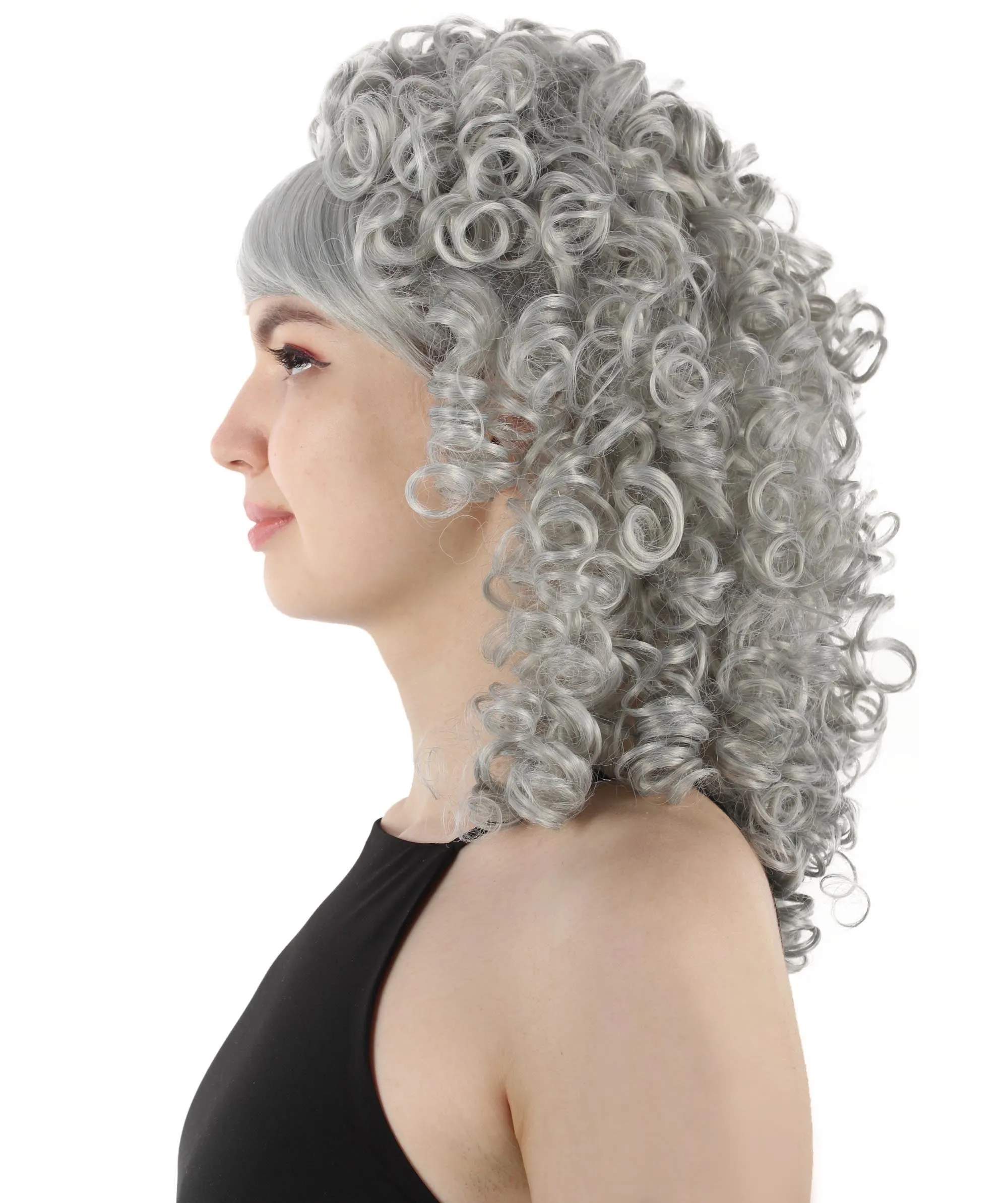 HPO Women's 80's Babe Doll Wig , Multiple Color Options