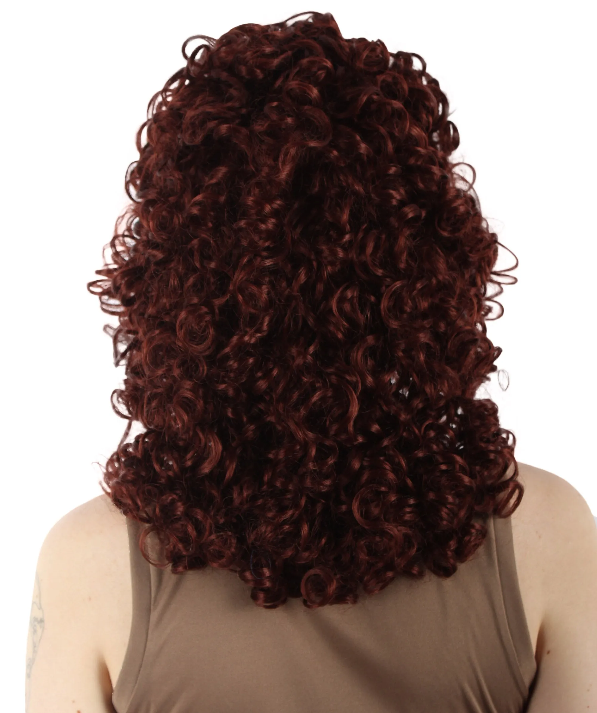 HPO Women's 80's Babe Doll Wig , Multiple Color Options