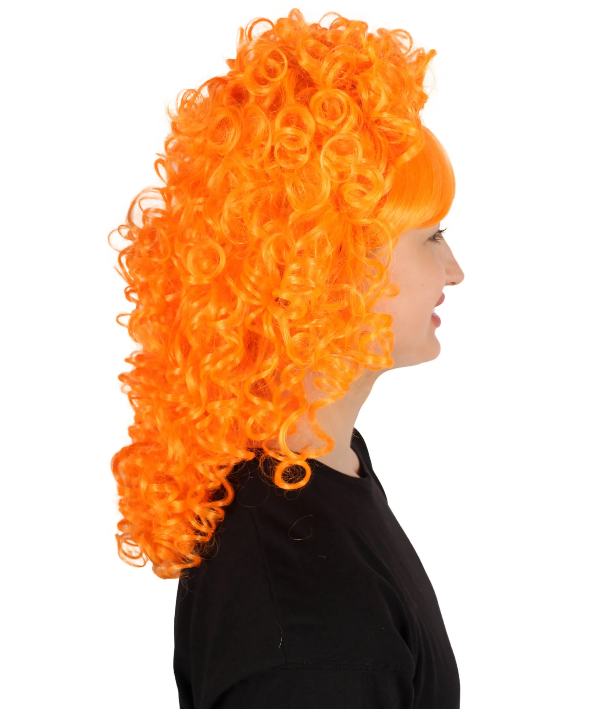 HPO Women's 80's Babe Doll Wig , Multiple Color Options